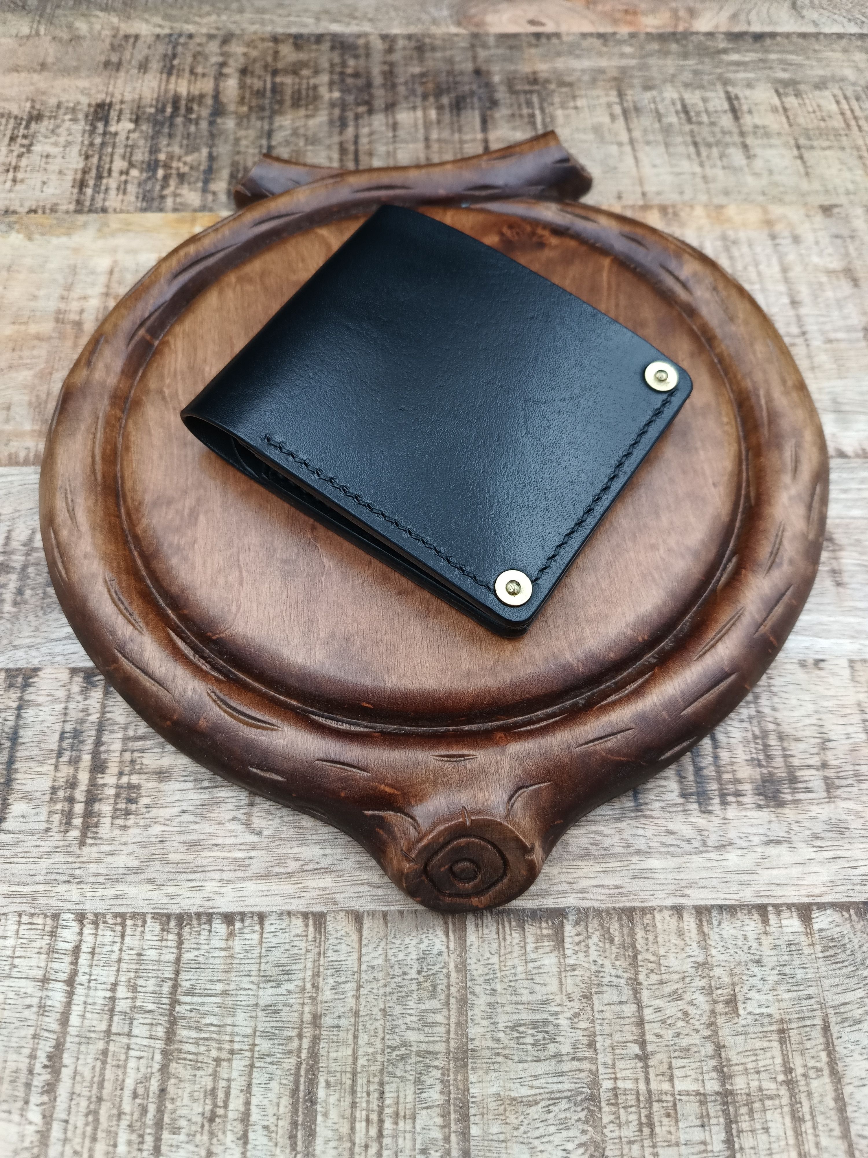 Other Handmade top grain leather wallet Size ONE SIZE - 2 Thumbnail