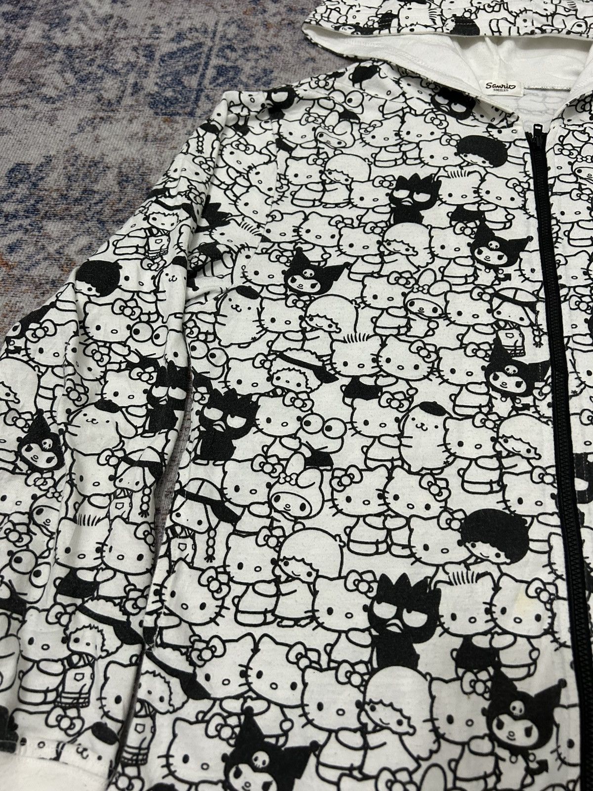 If Six Was Nine Hello Kitty Full Print zip Hoodie Size US S / EU 44-46 / 1 - 4 Thumbnail
