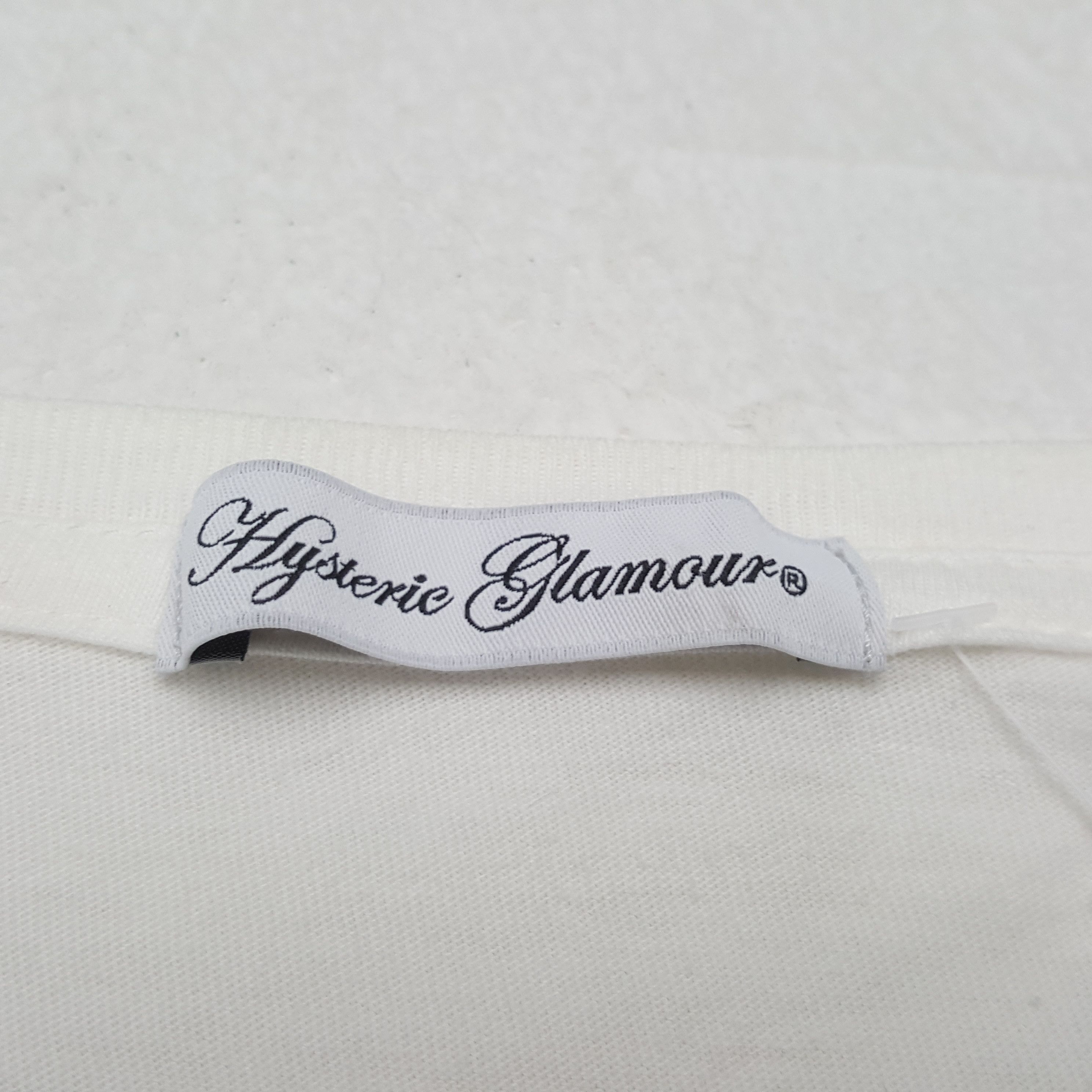 Hysteric Glamour × Japanese Brand × Vintage Vintage HYSTERIC GLAMOUR Japanese Brand T-shirt C285N68 Size XS / US 0-2 / IT 36-38 - 5 Thumbnail