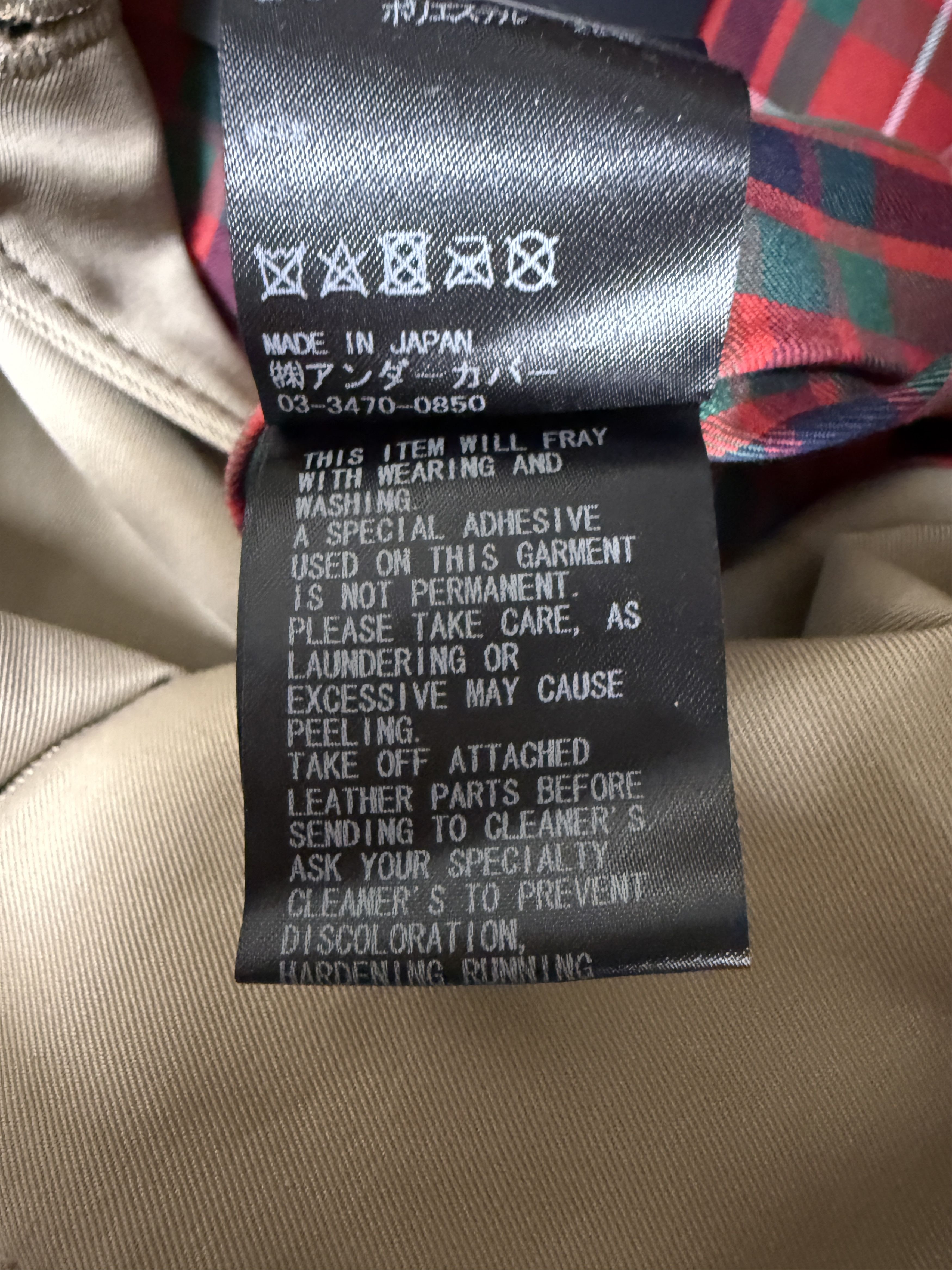 Undercover $2175 Undercover Trench Coat 'SLASHED' Size US S / EU 44-46 / 1 - 14 Thumbnail