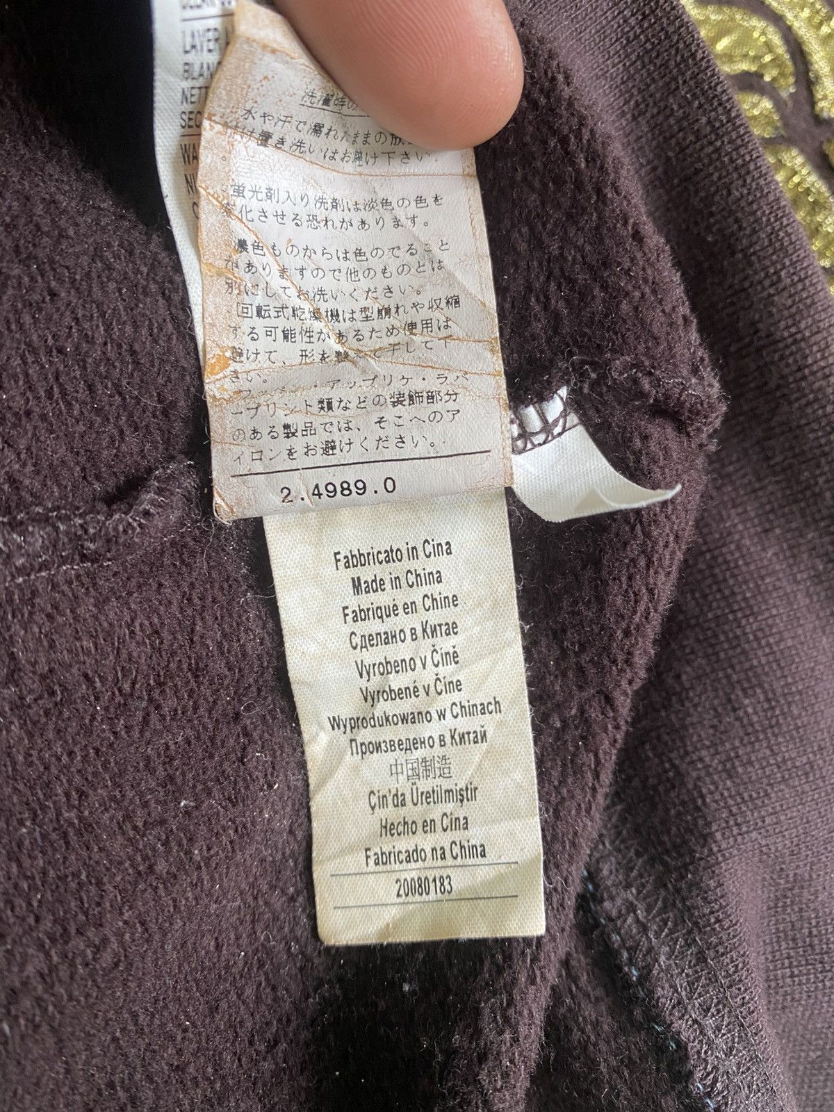 United Colors Of Benetton Revenge Amourous Souvenic Style zip up Hoodie Size US L / EU 52-54 / 3 - 10 Thumbnail