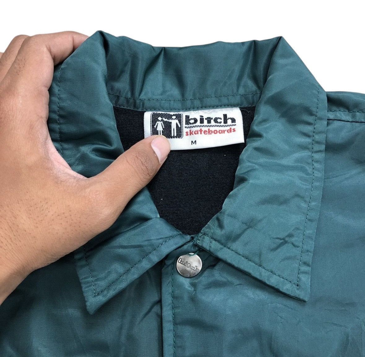 Hook-Ups Vintage 90s Bitch Skateboard vest jacket rare colour Size US M / EU 48-50 / 2 - 7 Thumbnail