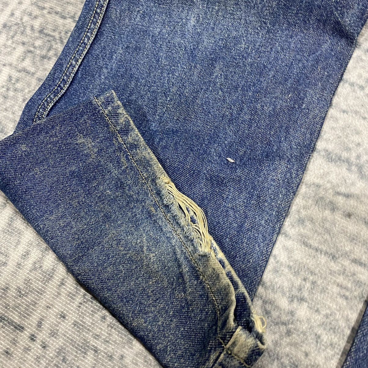 Calvin Klein × Vintage Sick☠️ CK Vintage Straight Cut Jeans 80s Mud Wash Dirty Size US 32 / EU 48 - 7 Thumbnail