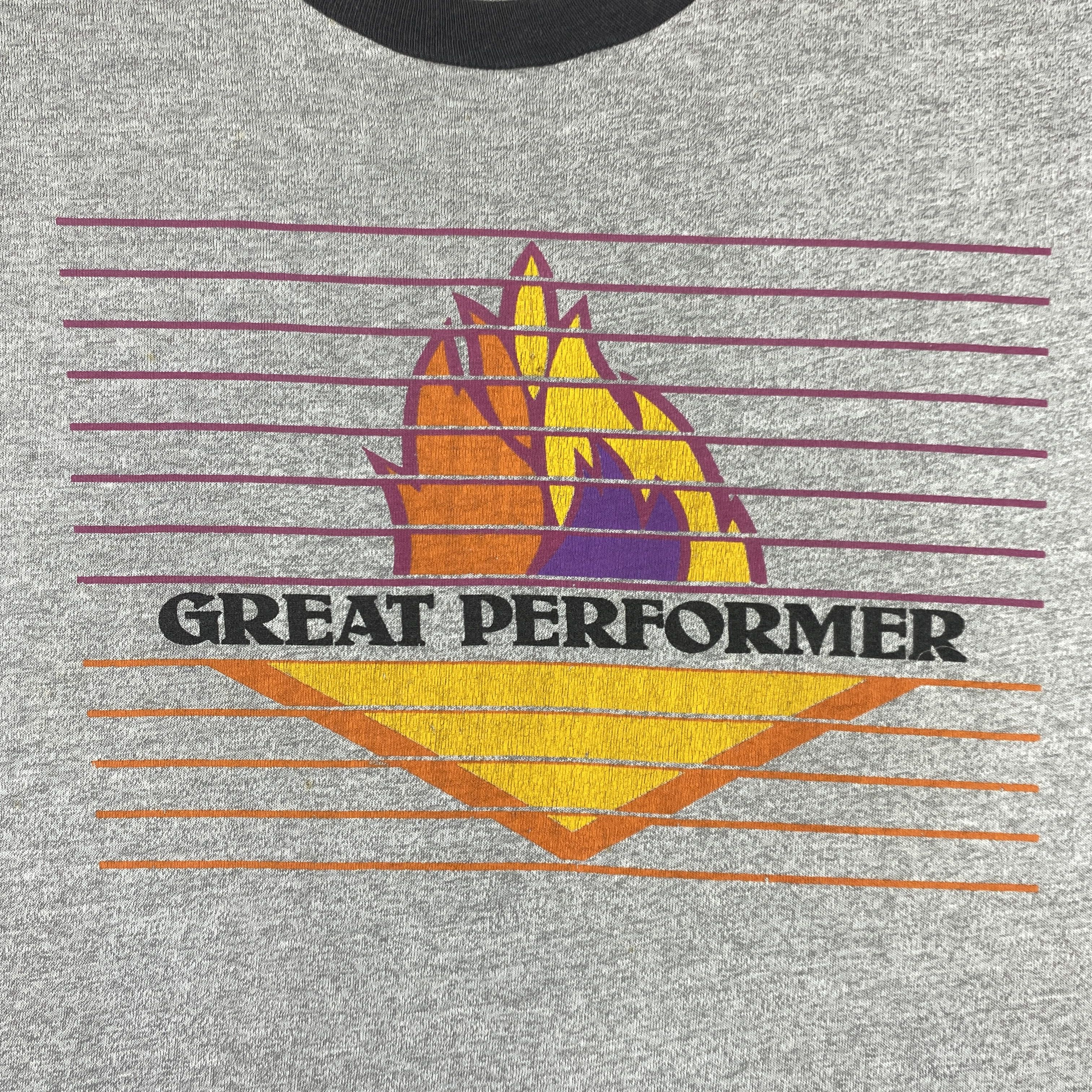 Vintage Vintage Great Performer Ringer USA Small Shirt - M020 Size US S / EU 44-46 / 1 - 3 Thumbnail