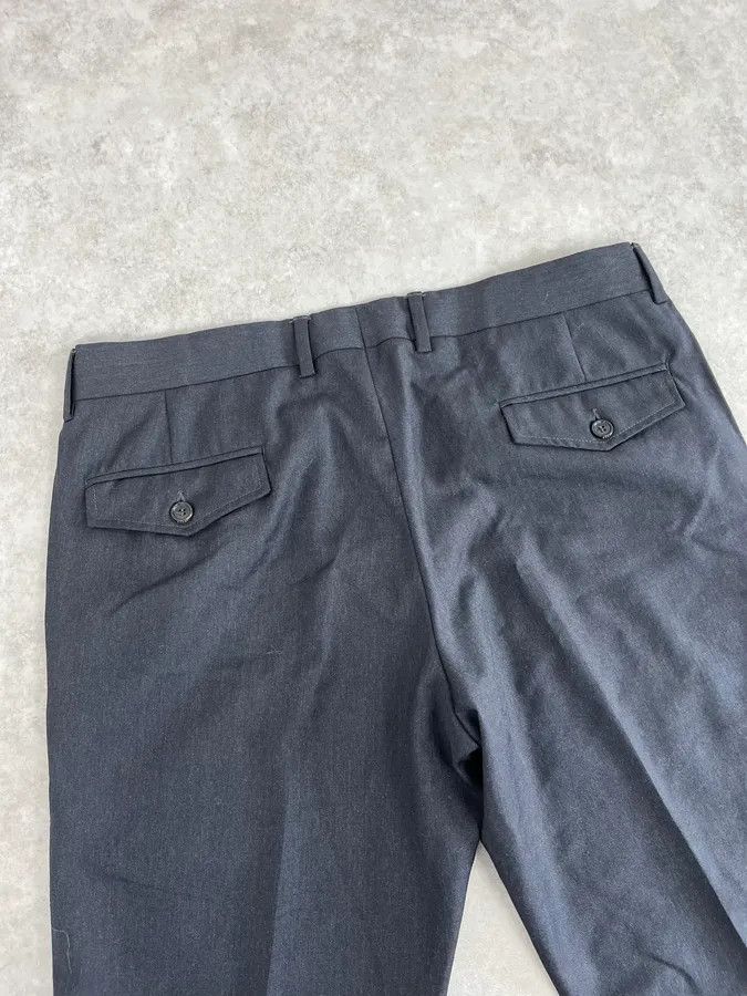 Gucci 2000s Gucci Dark Grey Regular Tailored Pants Size US 34 / EU 50 - 8 Thumbnail