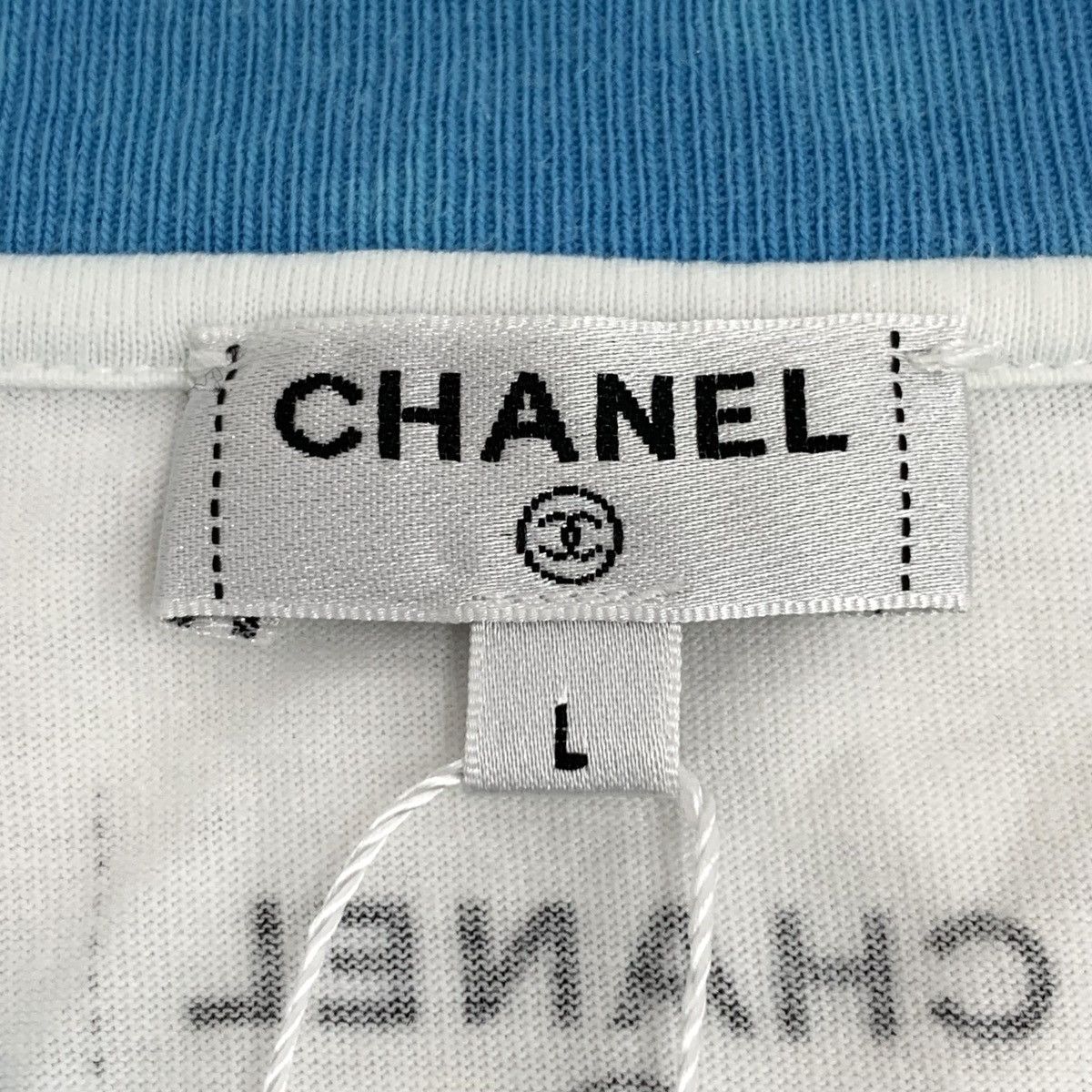 Chanel Chanel Cuba Collection Logo Letter Printed T-shirt K26WX Size L / US 10 / IT 46 - 5 Thumbnail
