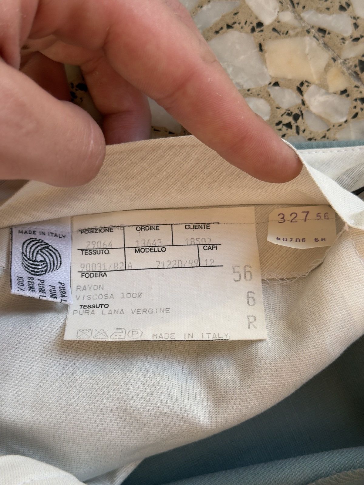 Canali Canali Pants Pure Virgin Wool Italy 56 Ocean Breeze Italy Size US 38 / EU 54 - 6 Thumbnail
