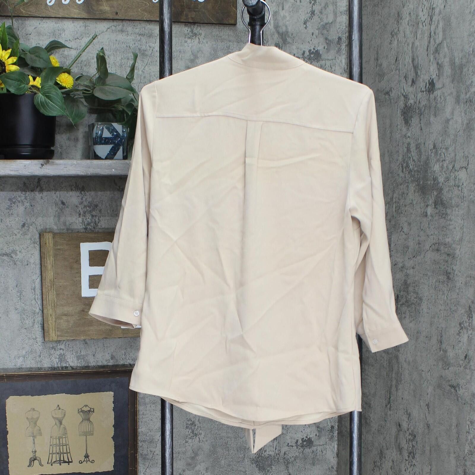 Lands' End Lands' End Blouse 503277-sample 2 Tall Opulent Pearl Brown Size XS / US 0-2 / IT 36-38 - 2 Thumbnail