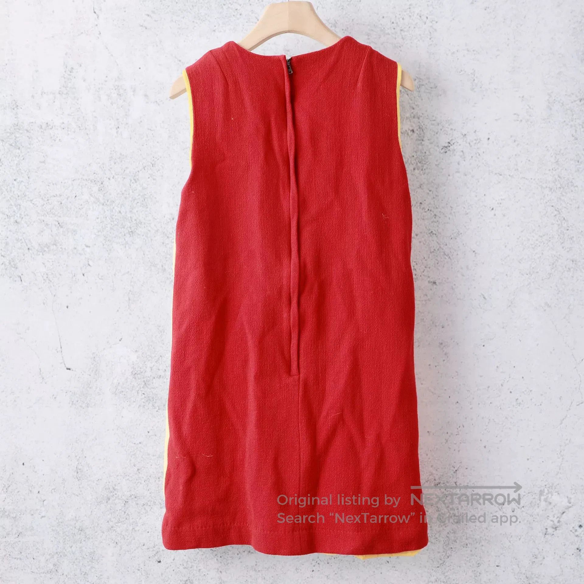 Dolce & Gabbana Dolce & Gabbana Wool Colorblock Sleeveless Dress. Size L / US 10 / IT 46 - 2 Thumbnail