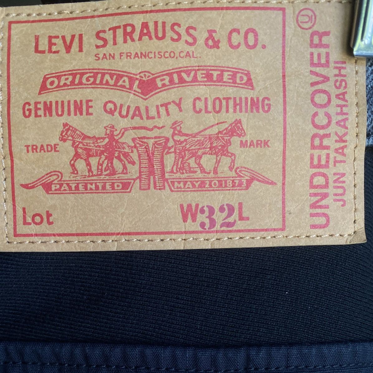 Levi's × Undercover Undercover X Levi’s Rebel God Jeans Size US 31 - 4 Thumbnail