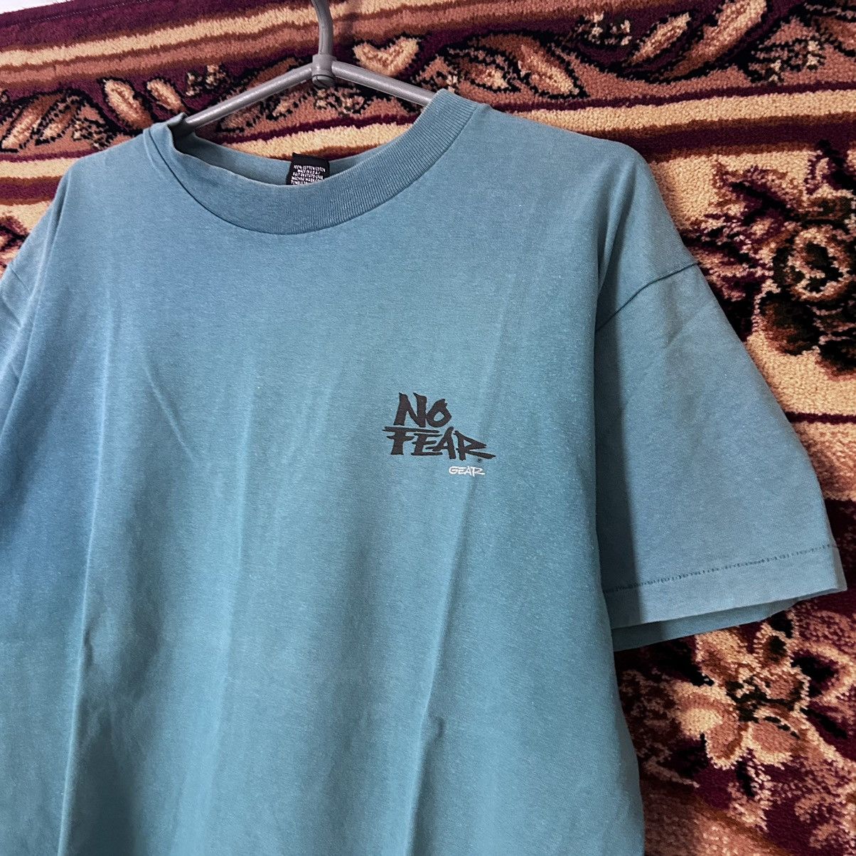 No Fear × Vintage Vintage No Fear Made In Usa Single Stitch Rare Tee Shirt Size US L / EU 52-54 / 3 - 4 Thumbnail