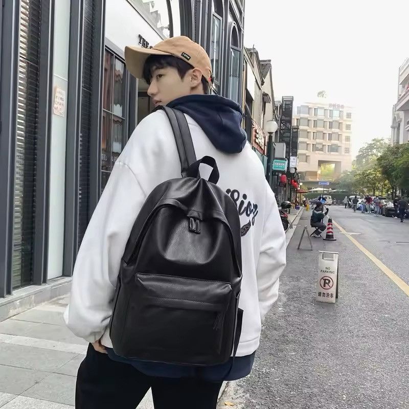 Japanese Brand Leather Backpack Size ONE SIZE - 3 Thumbnail