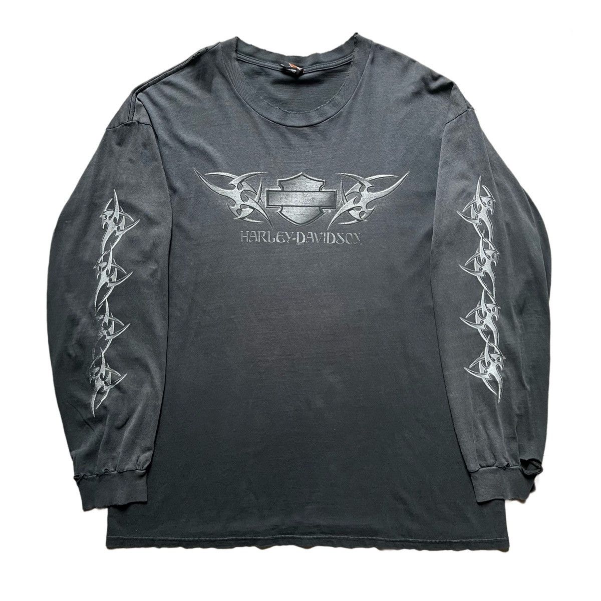 Harley Davidson × Vintage Vintage Harley Davidson Faded Long
