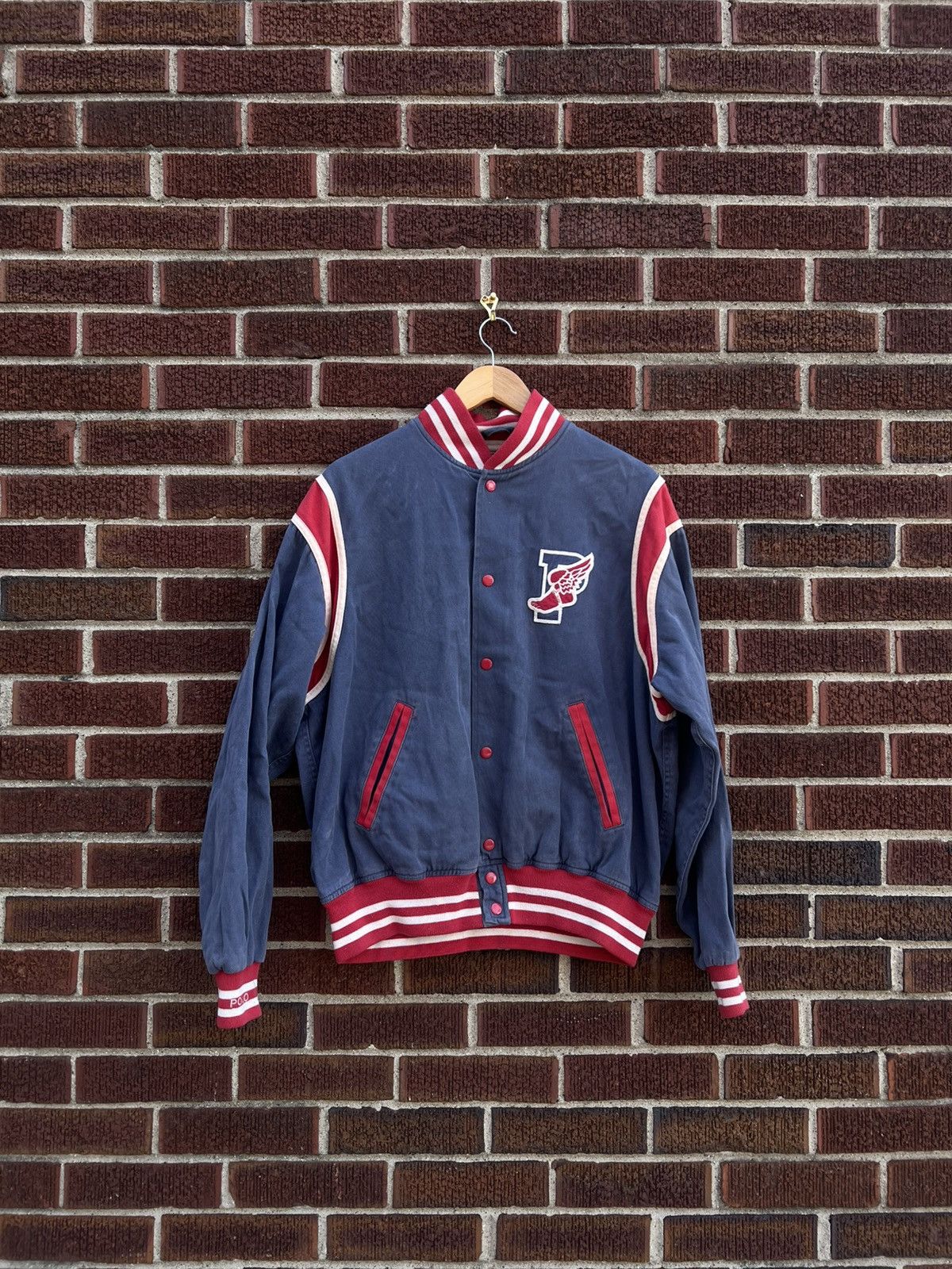 Polo Ralph Lauren × Vintage OG STADIUM 1992 P-WING BABY RUTH VARSITY JACKET - M Size US M / EU 48-50 / 2 - 5 Thumbnail