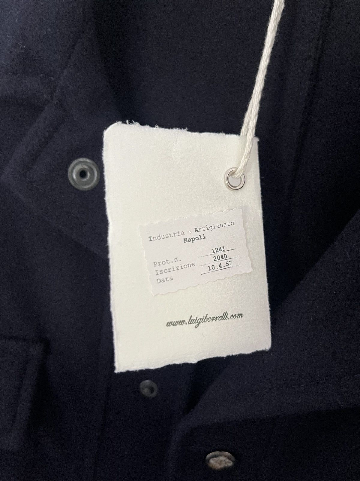Luigi Borrelli Wool Shirt Jacket - Giacca Camicia Size US M / EU 48-50 / 2 - 5 Thumbnail