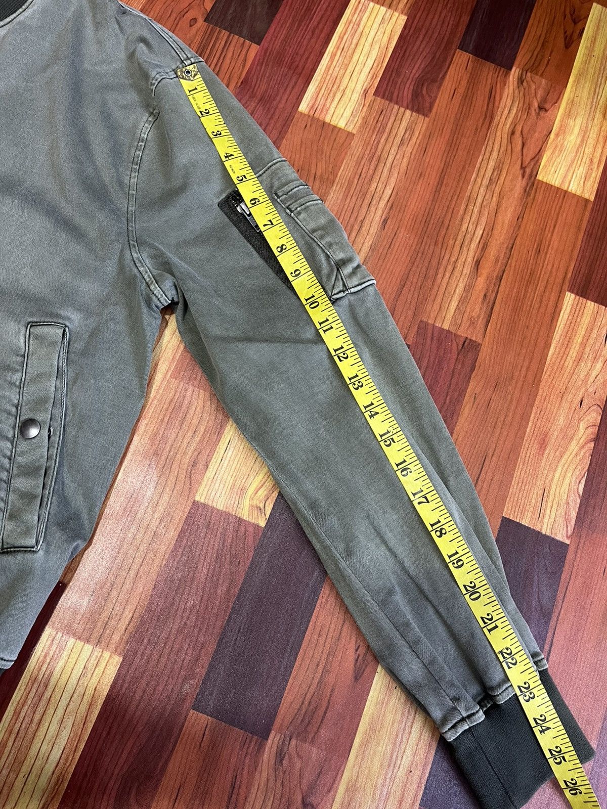 Japanese Brand Rag Machine Vintage Wash MA-1 Bomber Jacket Size US M / EU 48-50 / 2 - 18 Thumbnail