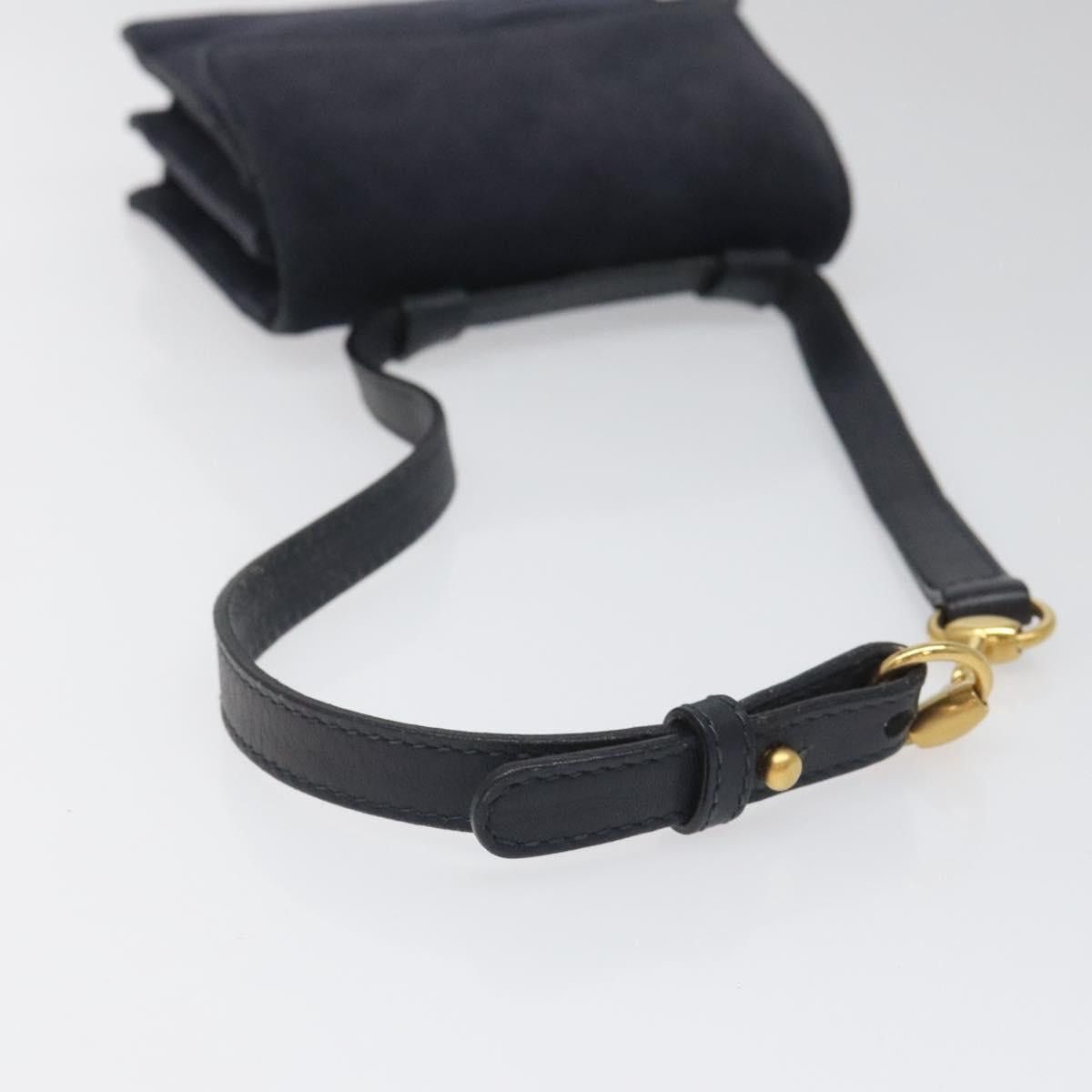 Gucci GUCCI Shoulder Bag Suede Navy Size ONE SIZE - 7 Thumbnail