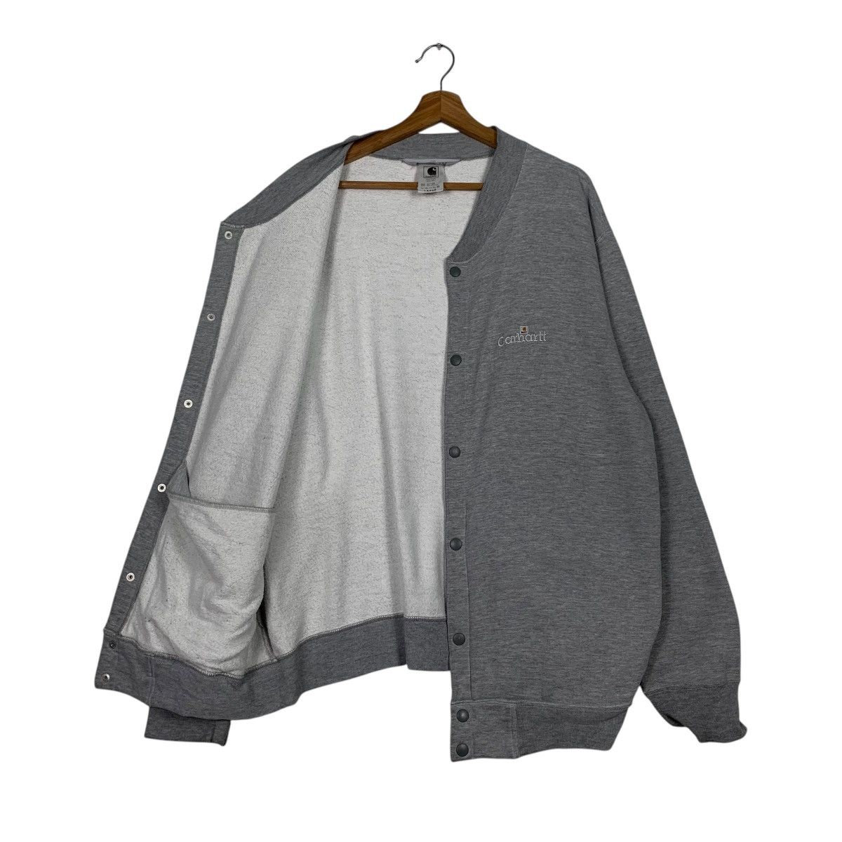 Carhartt Carhatt Snap Button Sweater Jacket Size US L / EU 52-54 / 3 - 9 Thumbnail