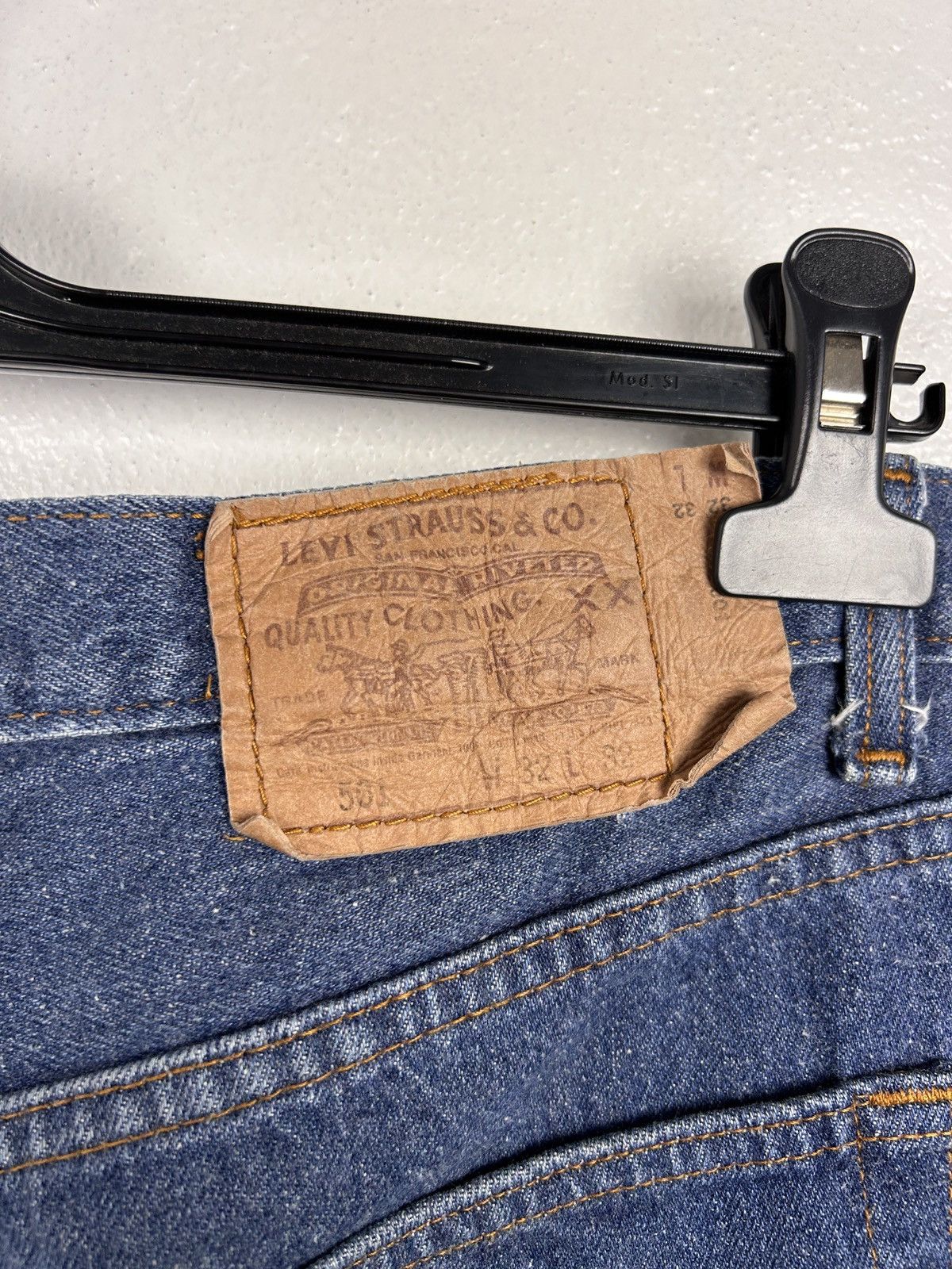 Levi's 90s Vintage Levi's 501 1993 Denim Jeans Size W32 L32 Size US 32 / EU 48 - 8 Thumbnail