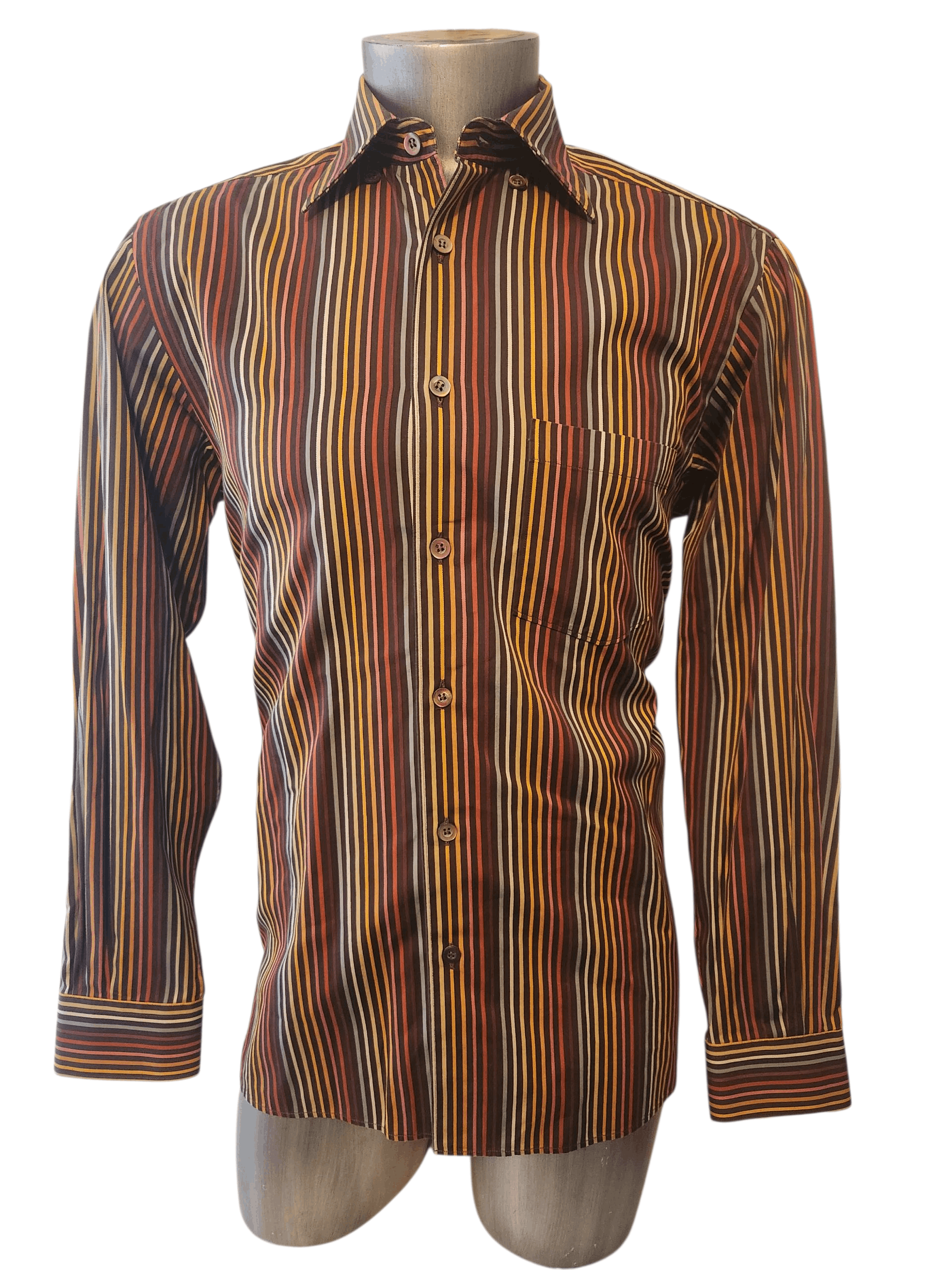Ermenegildo Zegna MULTICOLOR STRIPES Size US M / EU 48-50 / 2 - 1 Thumbnail