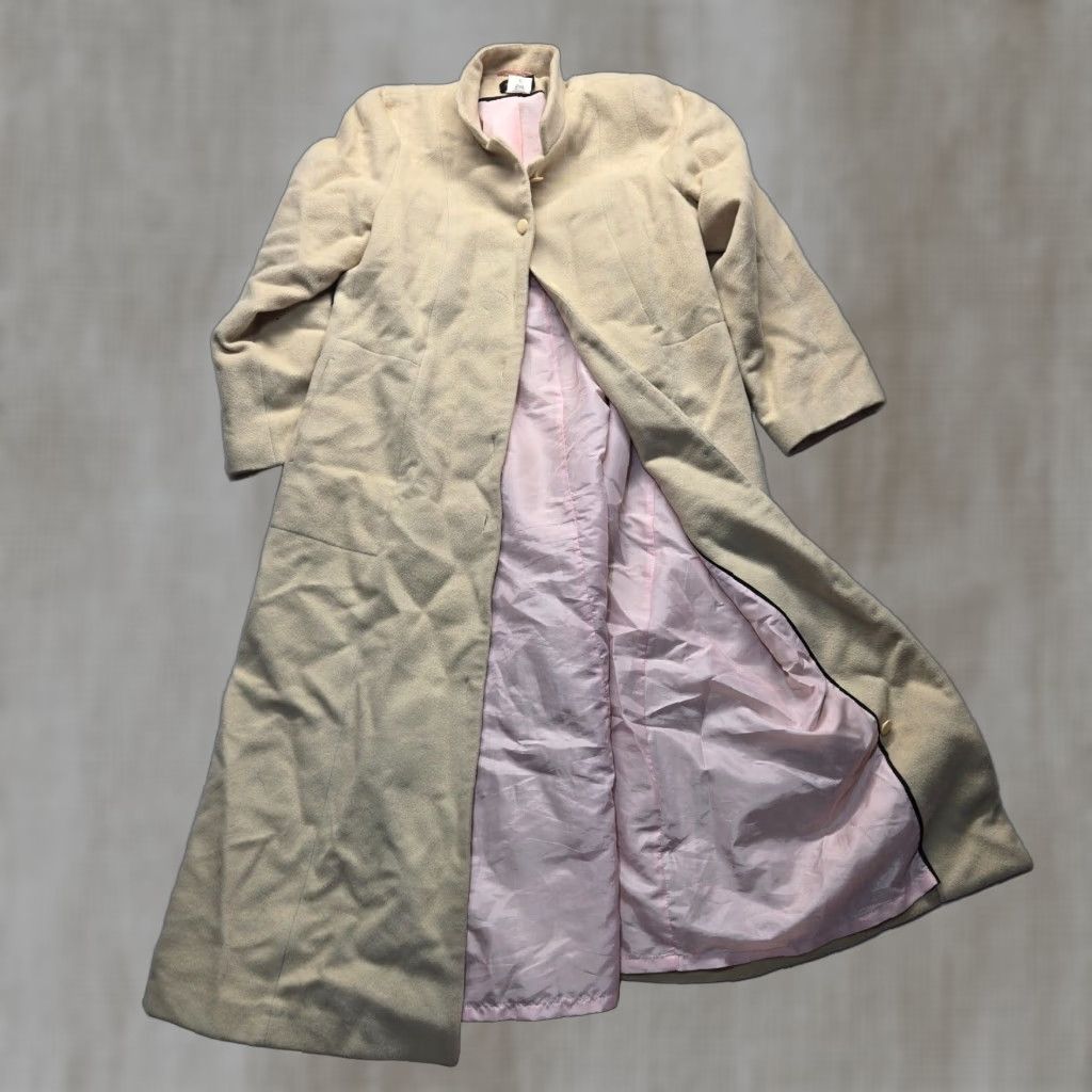 Vintage VINTAGE Ann Marie Brown 100% Wool Trench Coat Jacket Womens Size 12 Size XL / US 12-14 / IT 48-50 - 1 Thumbnail