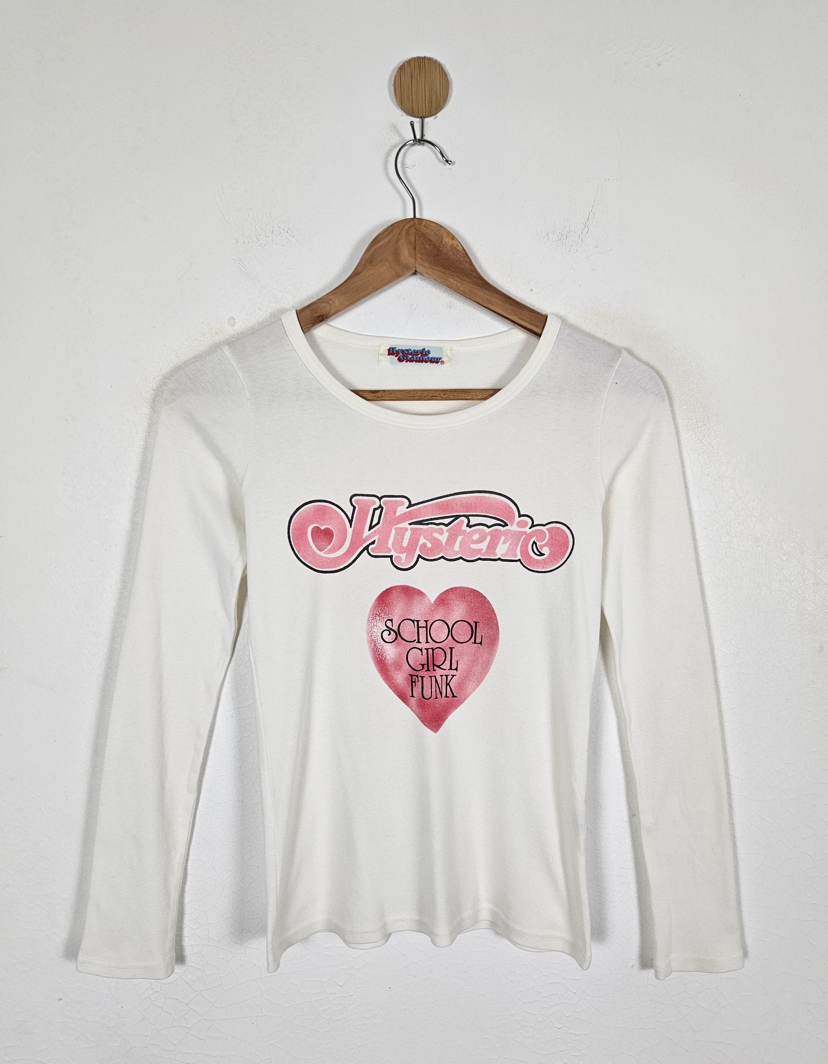 Hysteric Glamour Hysteric Glamour School Girl Funk tee shirt Size XS / US 0-2 / IT 36-38 - 1 Thumbnail