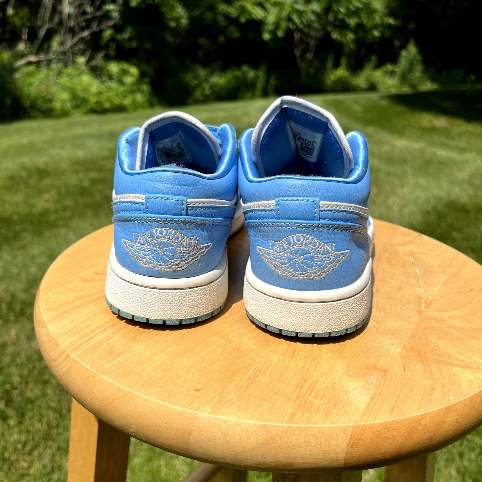 Jordan Brand × Nike Wmns Nike Air Jordan 1 Low UNC Women's Shoes - Size 7.5 Size US 7.5 / IT 37.5 - 6 Thumbnail