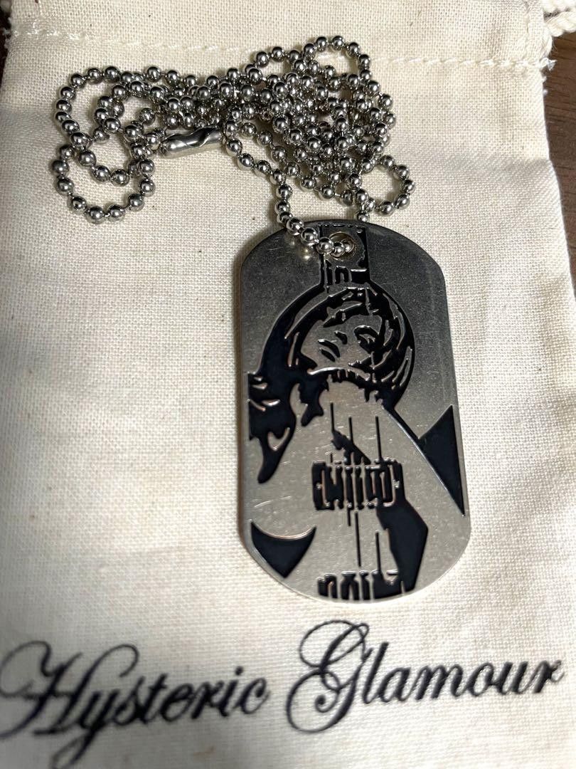 Pre-owned Hysteric Glamour Hysteric Woman Dog Tag Necklace