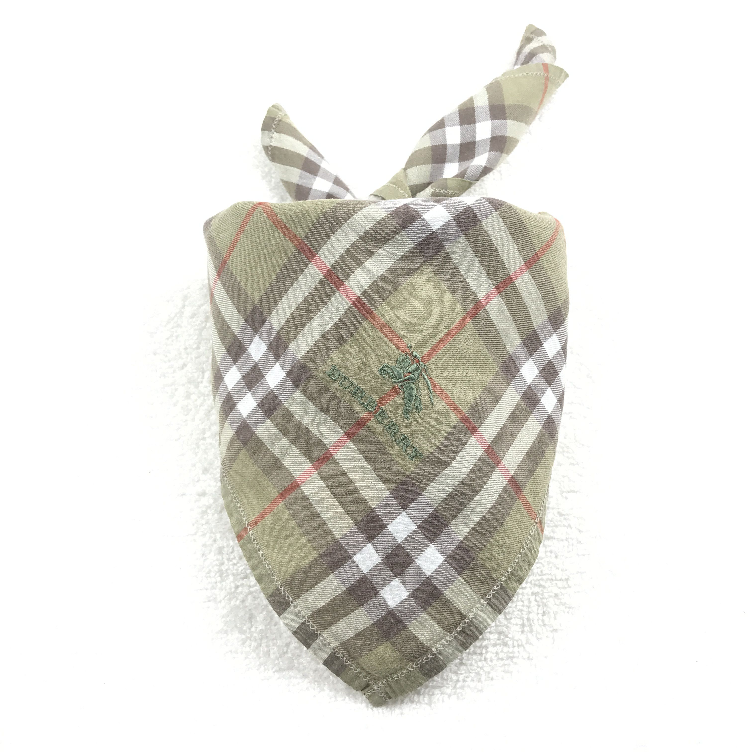 Burberry × Vintage Vintage Burberry Bandana Neckerchief Handkerchief Size ONE SIZE - 4 Thumbnail