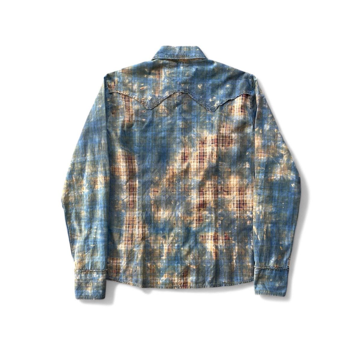 Japanese Brand × Vintage western rust pattern shirt if six was nine lgb style Size US M / EU 48-50 / 2 - 3 Thumbnail