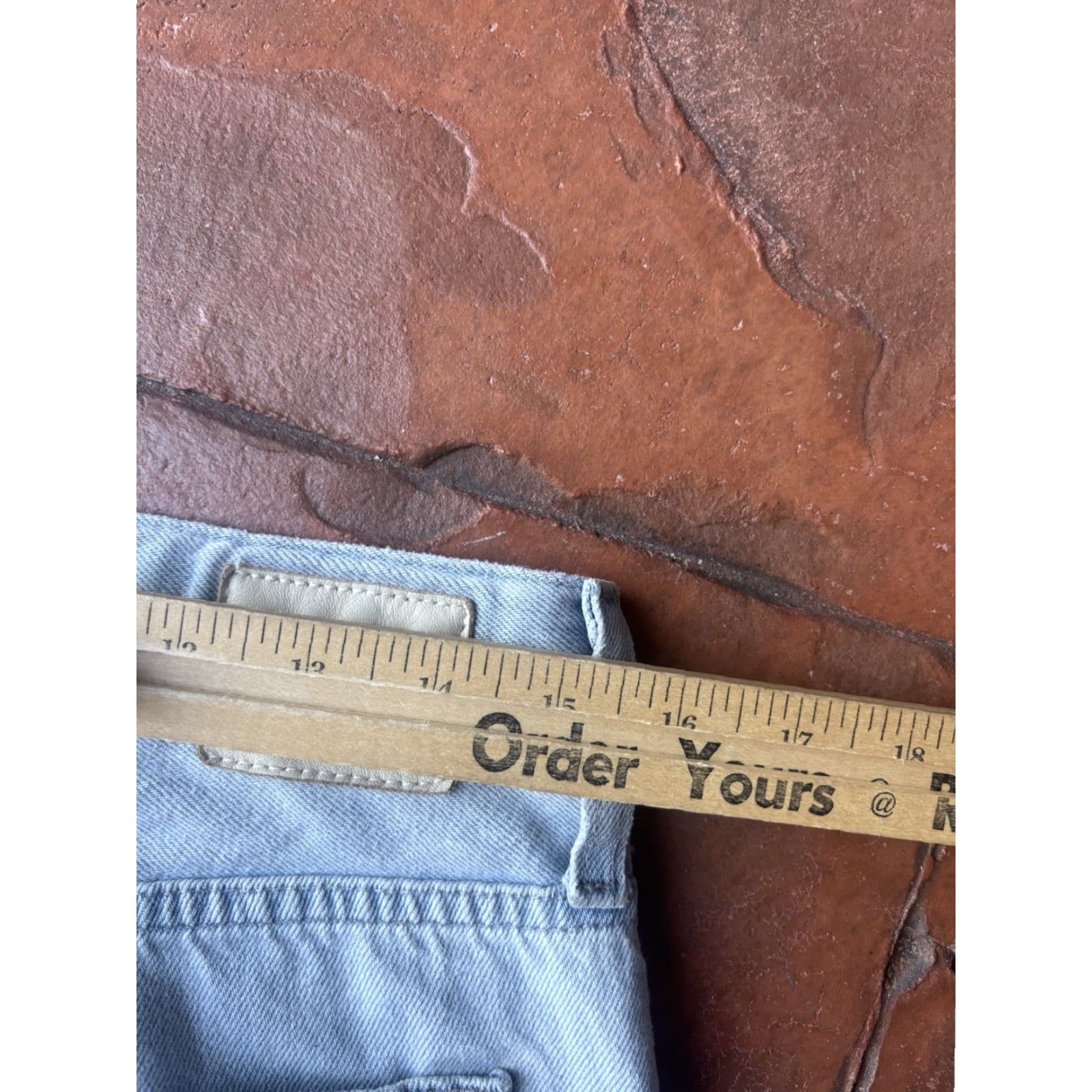 Vintage VINTAGE? Adriano Goldschmied Ex-Boyfriend Lucky Slim Jeans Womens 27R Distressed Blue Jeans 5-Pocket Design Boys? Size 27" / US 4 / IT 40 - 6 Thumbnail