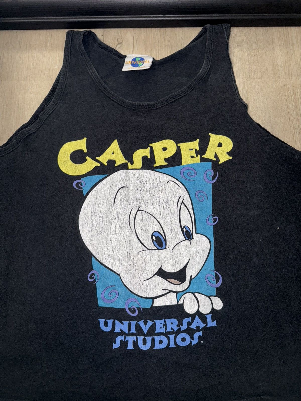 Vintage × Warner Bros Vintage / Y2K 1990s Casper Tank Top Shirt Size US L / EU 52-54 / 3 - 2 Thumbnail