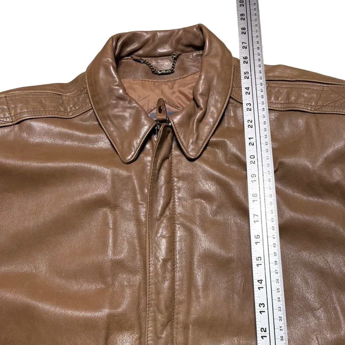 Other Vintage Pelle NY Milano Leather Jacket M Bomber Flight A2 Size US M / EU 48-50 / 2 - 5 Thumbnail