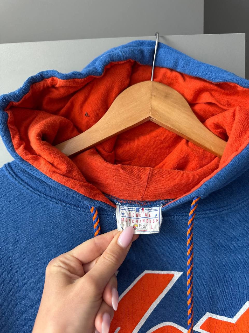 MLB Vintage 90s New York Mets Hoodie (code:SY Vintage) Size US L / EU 52-54 / 3 - 2 Thumbnail