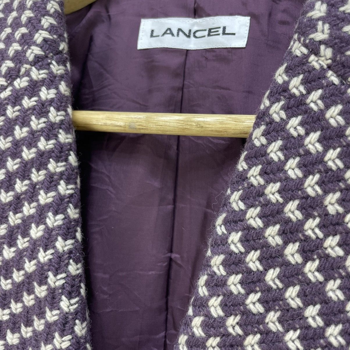 Homespun Knitwear 💥Vintage Lancel Jacket Size M / US 6-8 / IT 42-44 - 4 Thumbnail
