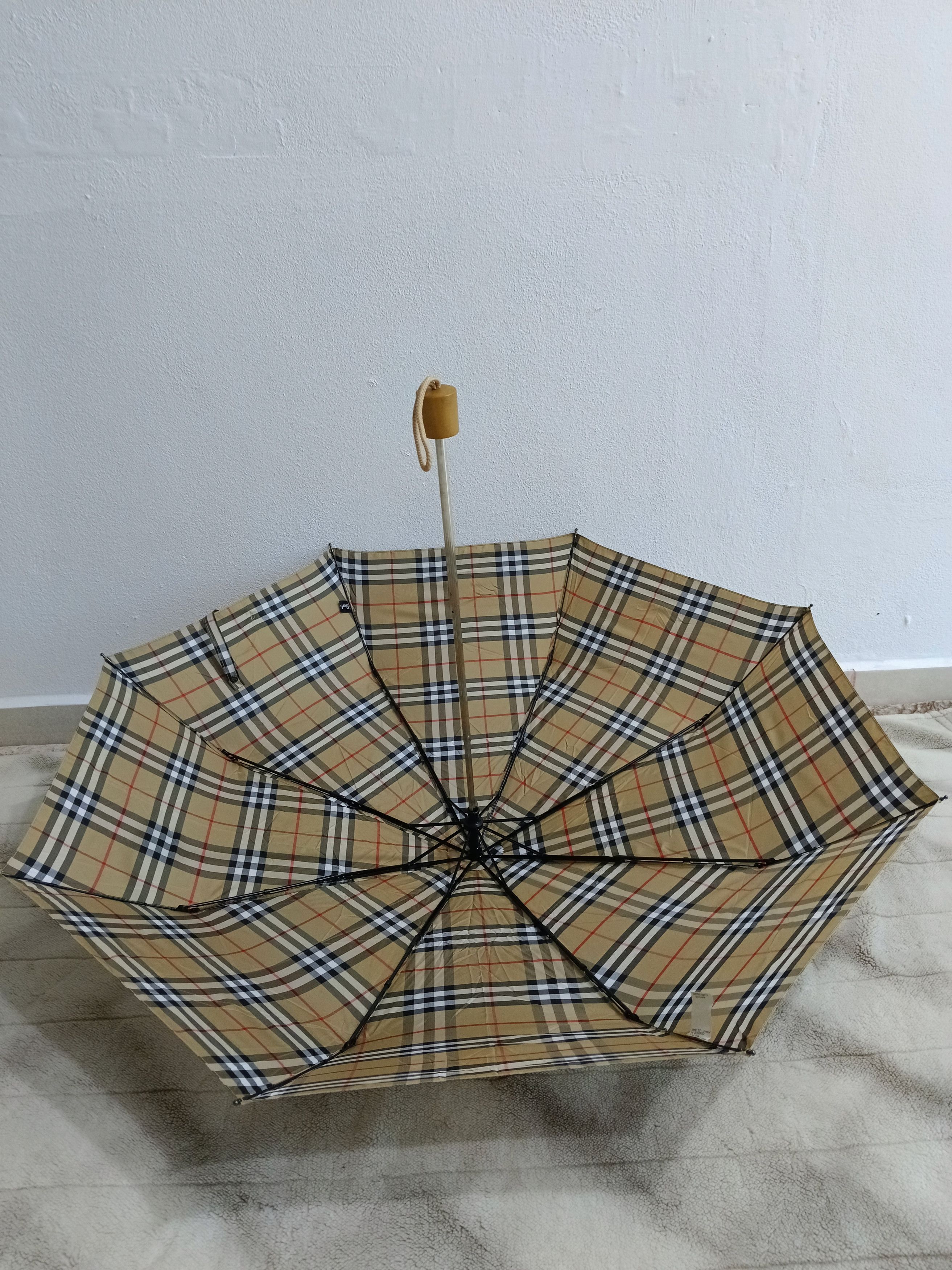 Burberry Burberry NovaCheck Folding Umbrella Size ONE SIZE - 4 Thumbnail