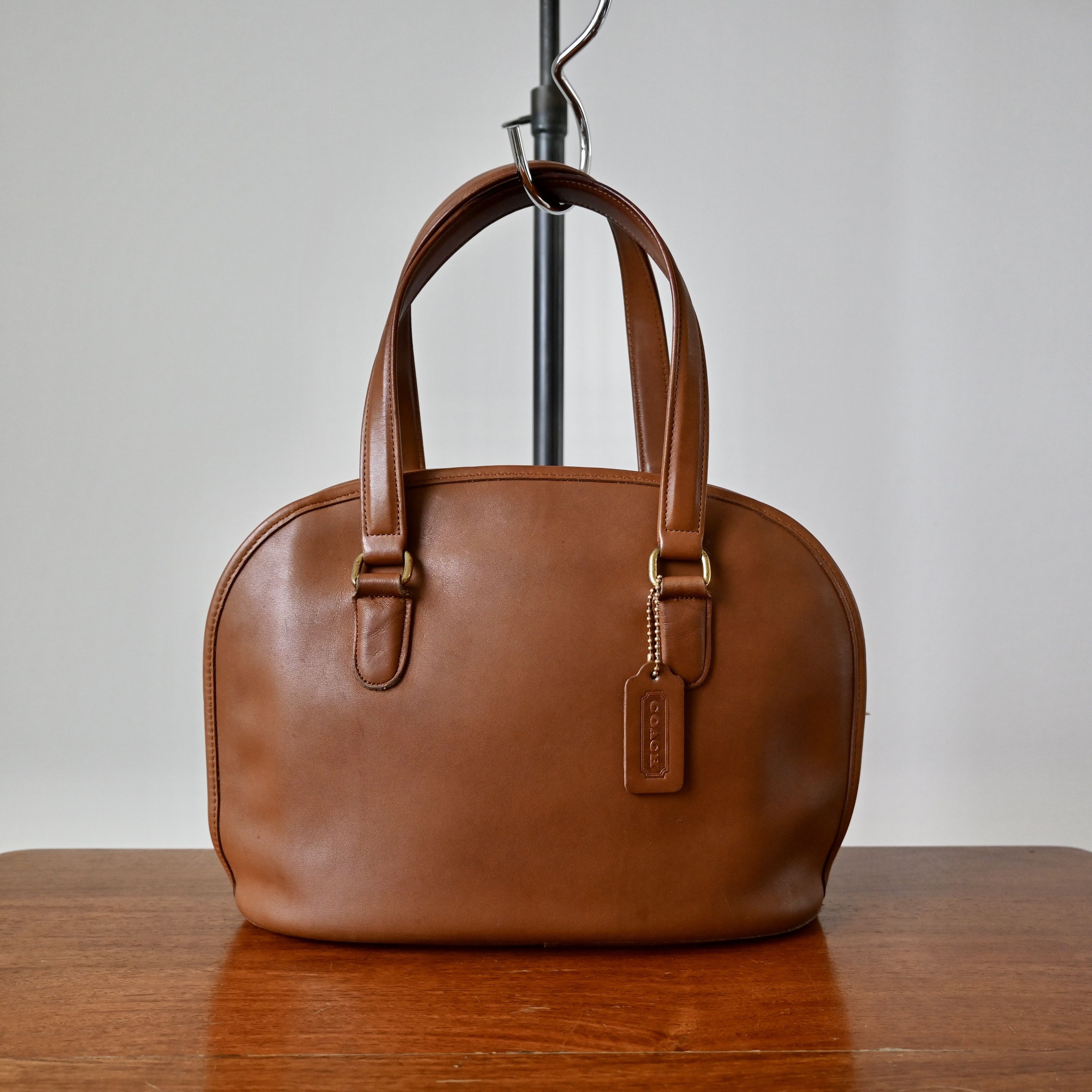 Coach Vintage COACH 9958 Pelham brown satchel, zip dome bag Size ONE SIZE - 1 Thumbnail