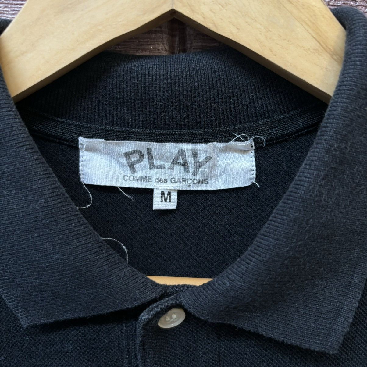 Comme des Garcons 2002 Comme Des Garcons Play Polo Shirt Size M / US 6-8 / IT 42-44 - 4 Thumbnail