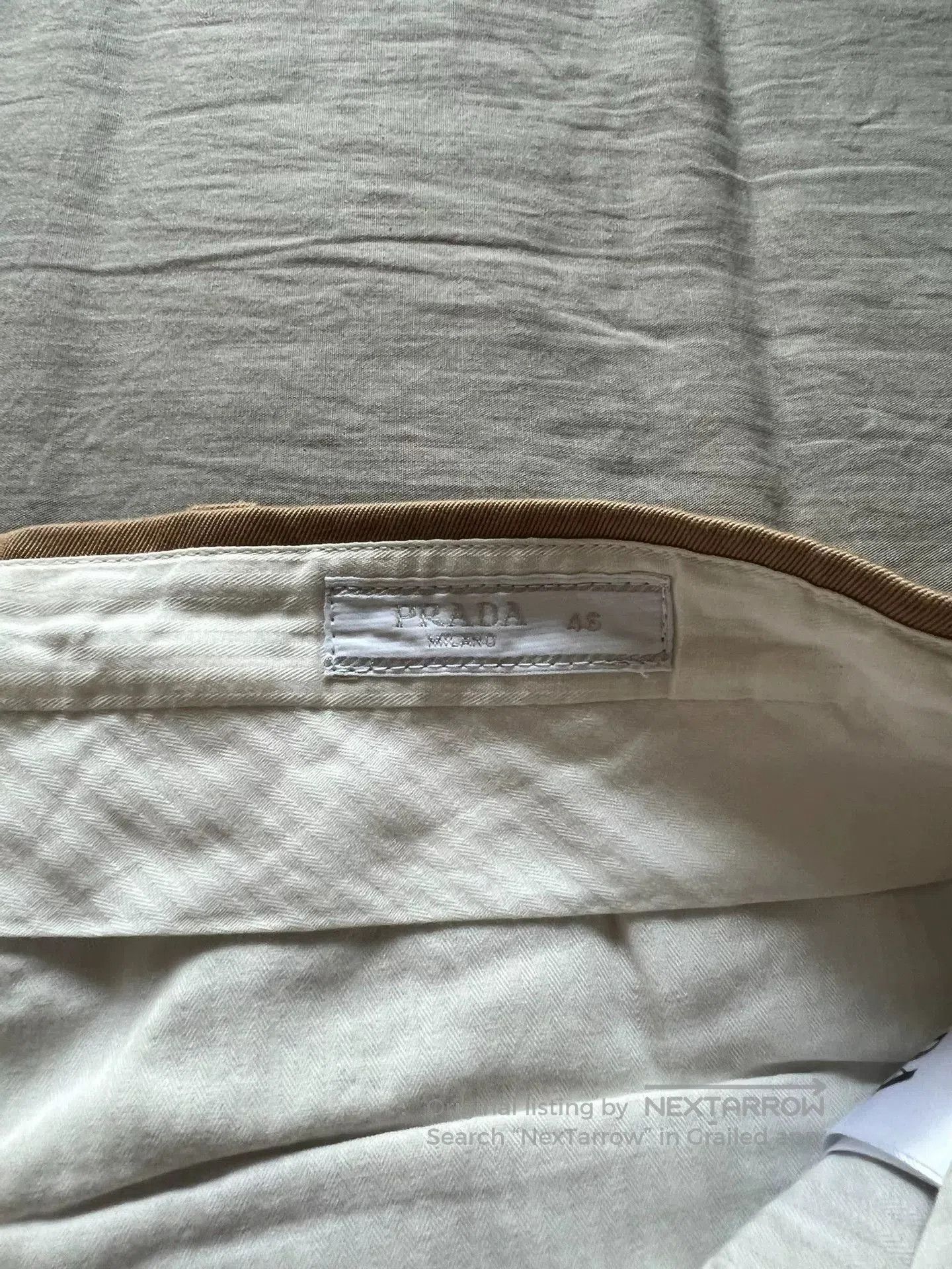 Prada Prada Bermuda Shorts in Dark Khaki. Size US 30 / EU 46 - 5 Thumbnail