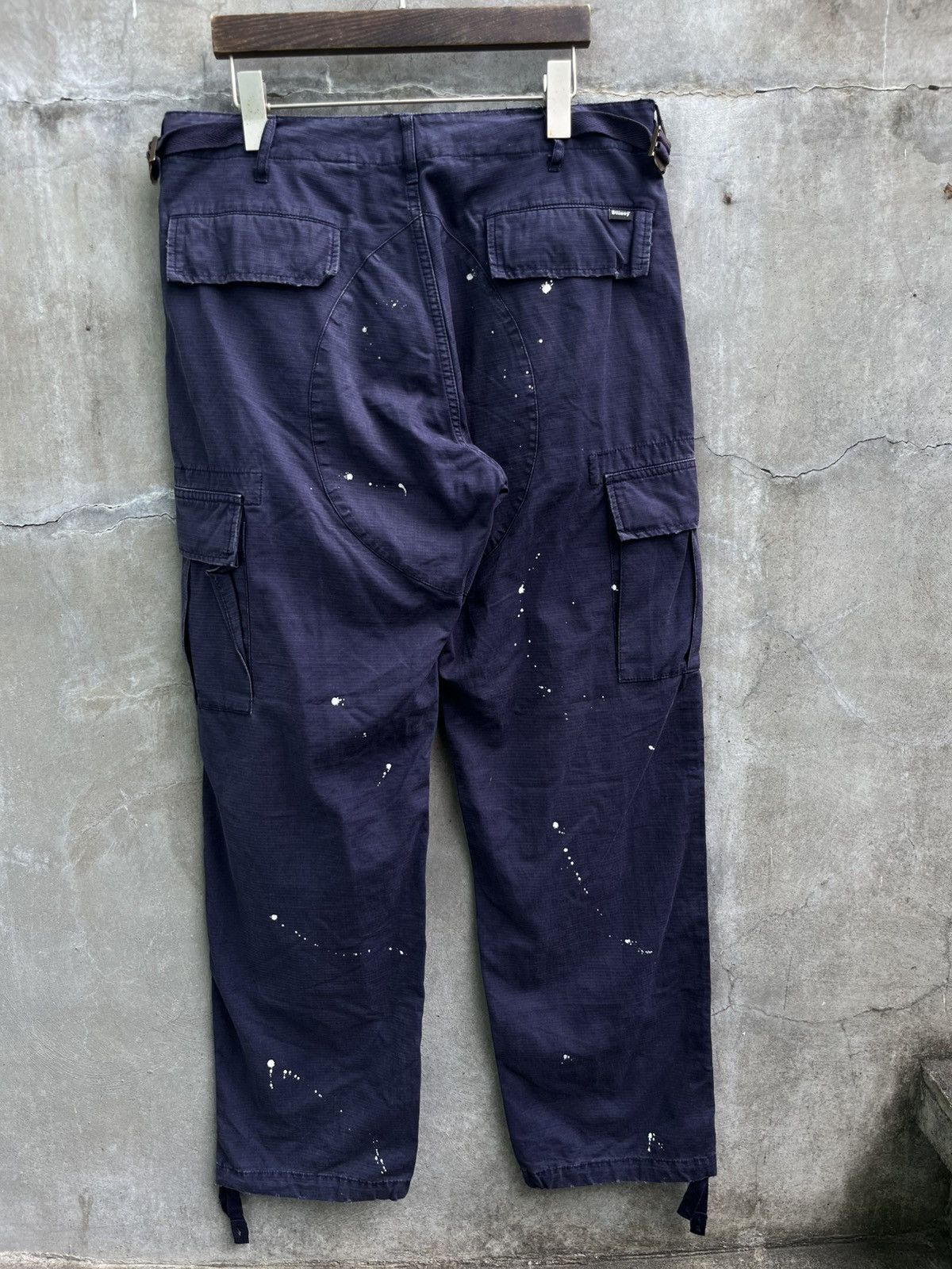Stussy Paint Splattered Work Pants Size US 33 - 4 Thumbnail