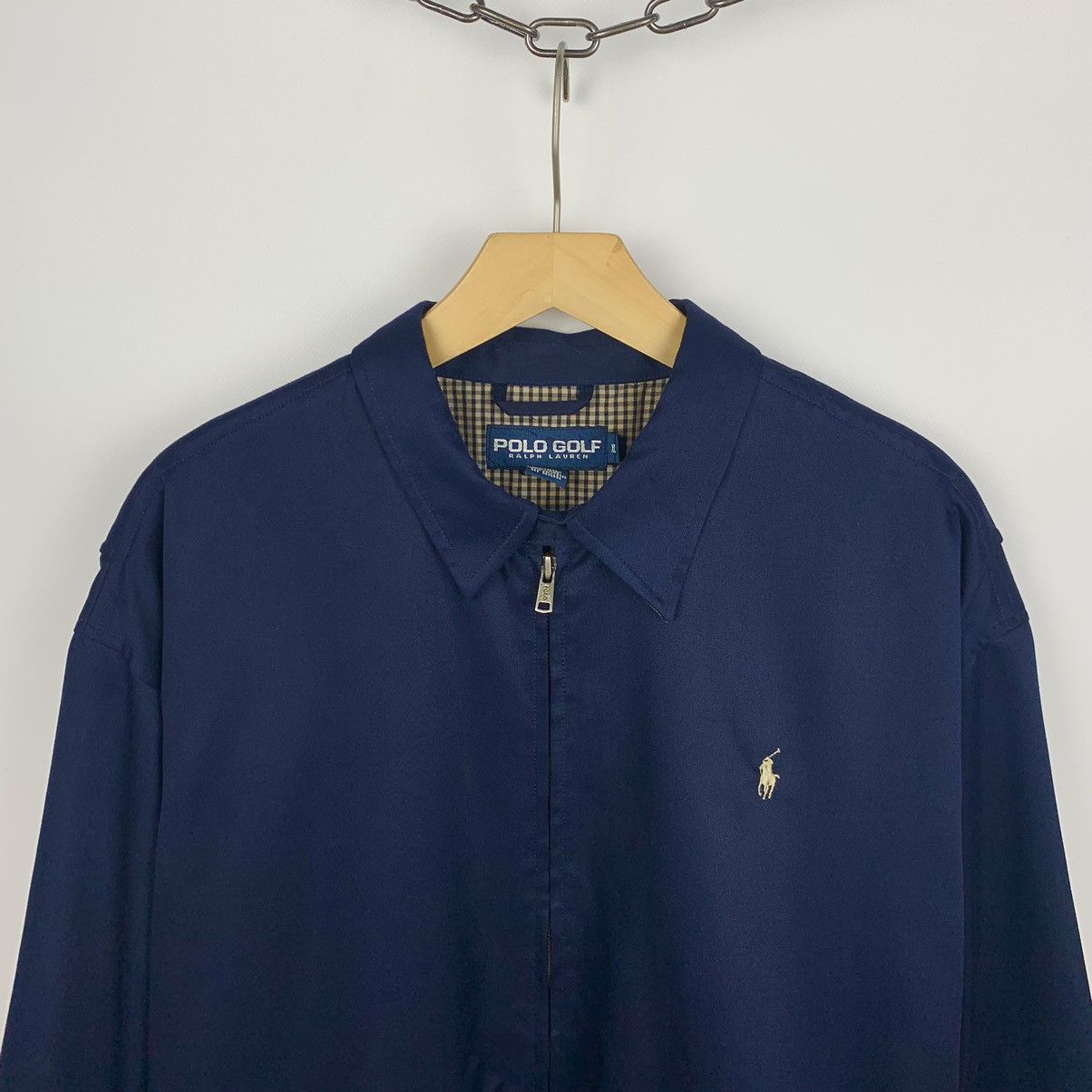 Polo Ralph Lauren Vintage Polo Golf Ralph Lauren Full Zip Bomber Jacket 90’s Size US XL / EU 56 / 4 - 2 Thumbnail