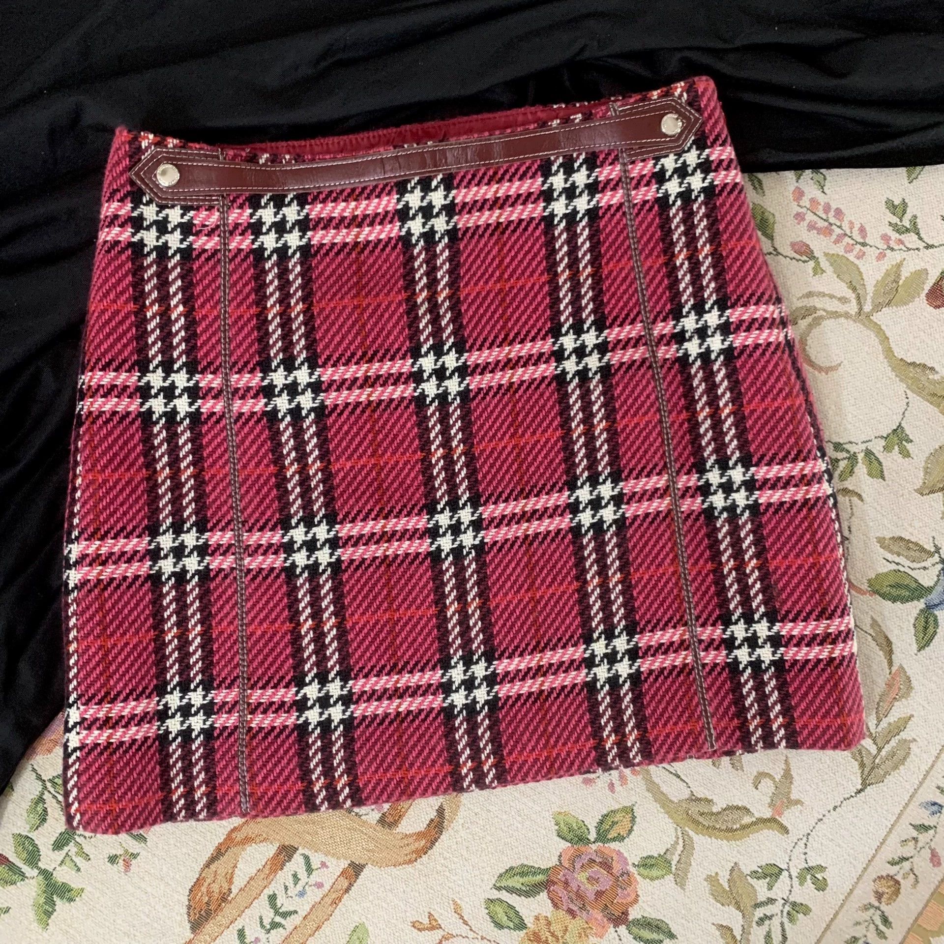 Burberry Vintage Plaid Mini Skirt - dmc