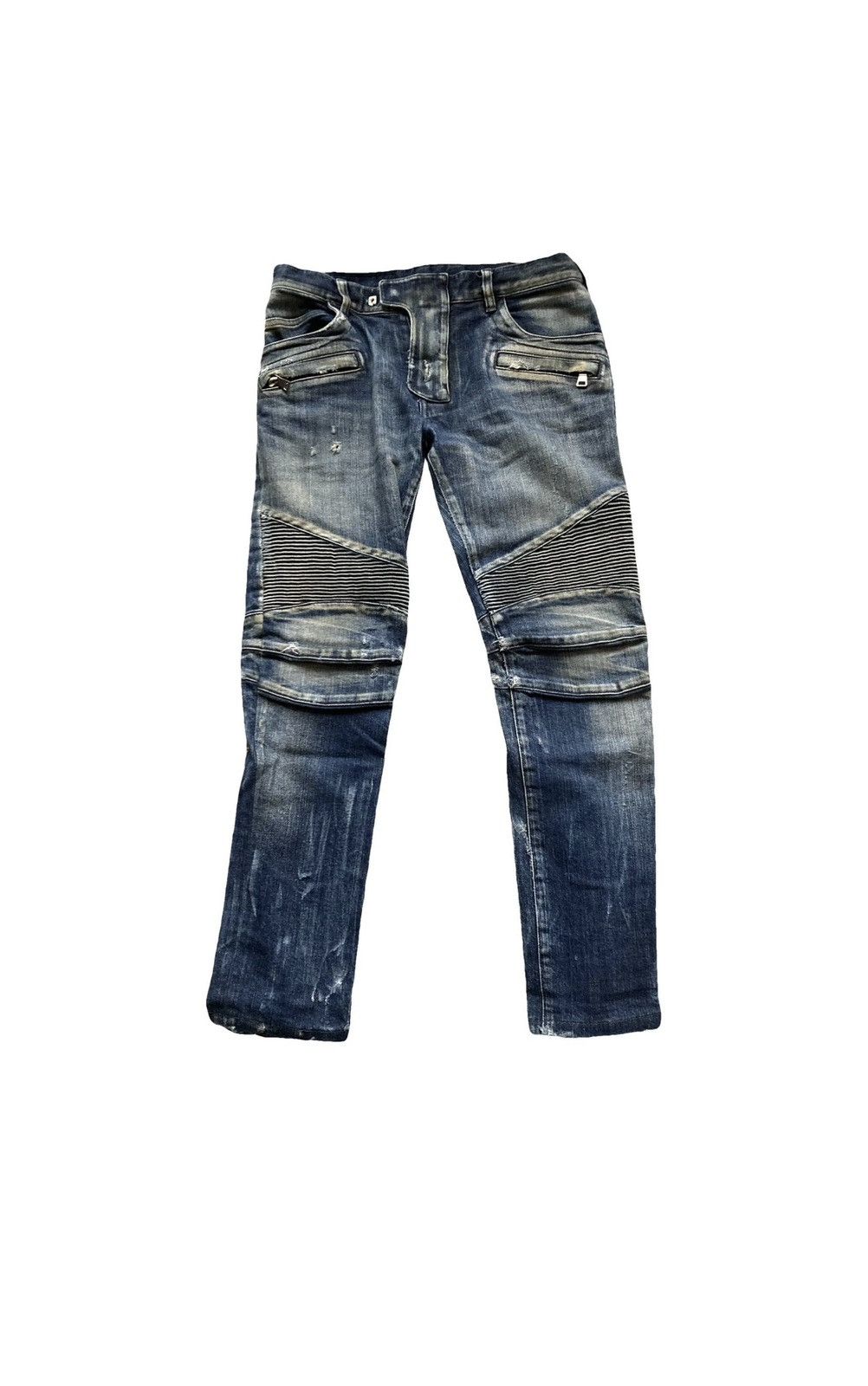 Balmain Balmain Spring/Summer 2016 Biker Denim | Grailed