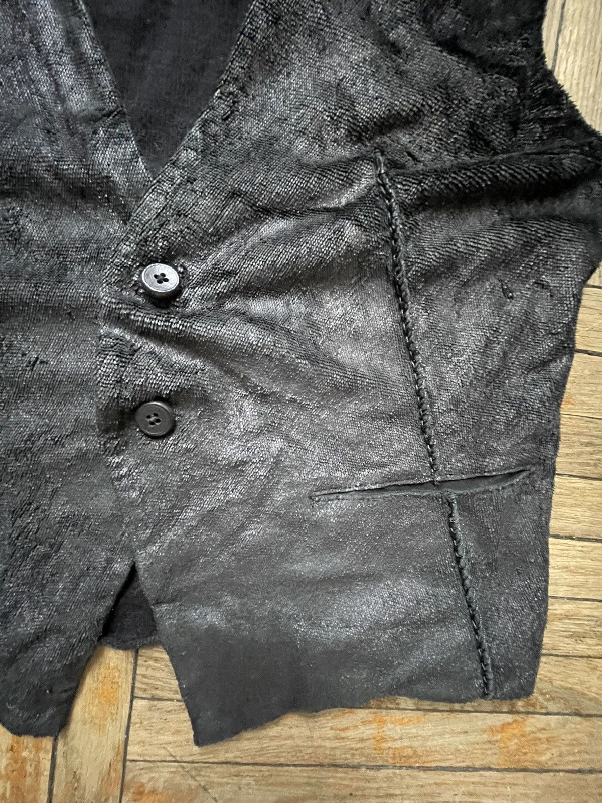Transit Uomo Transit uomo leather vest Size US M / EU 48-50 / 2 - 4 Thumbnail