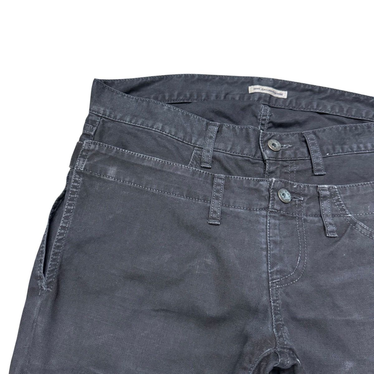 Japanese Brand Japanese Brand HARE Double Waist Pants Size US 32 / EU 48 - 6 Thumbnail