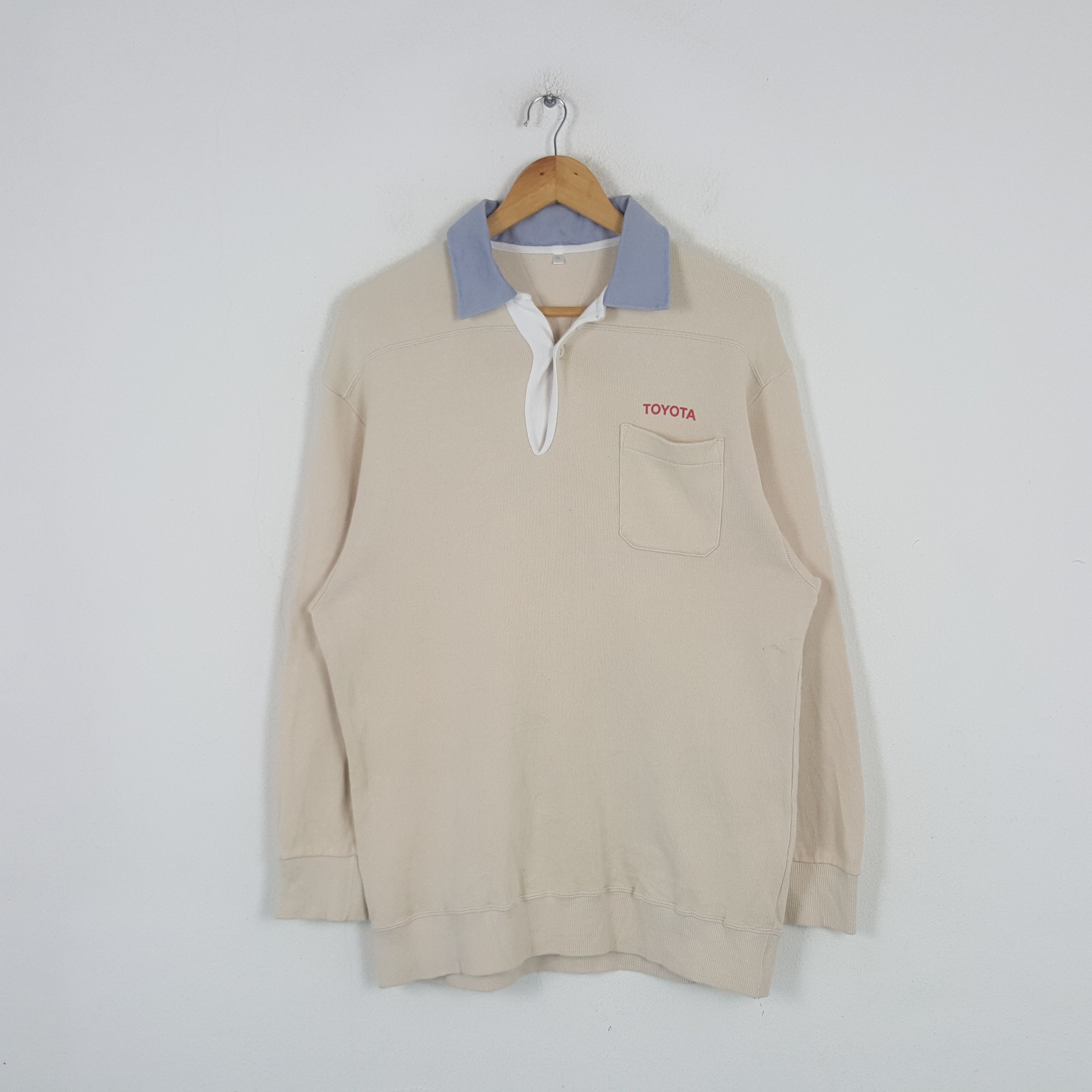 Vintage Vintage Toyota Japanese Brand Racing Sweatshirt C296N5 Size US S / EU 44-46 / 1 - 3 Thumbnail