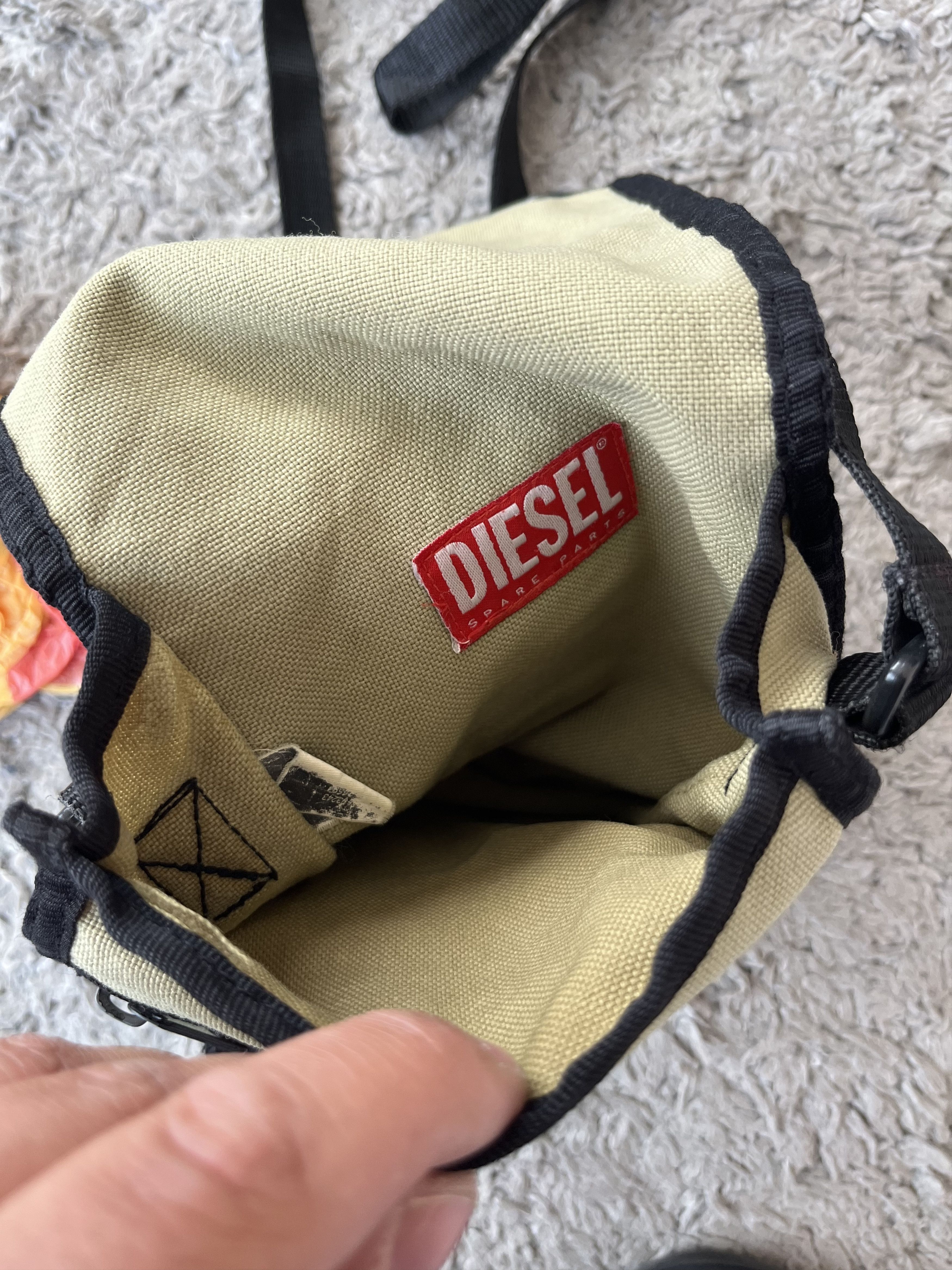 Diesel DIESEL Vintage 90s Shoulder Crosboddy Messenger Mini Bag Size ONE SIZE - 9 Thumbnail