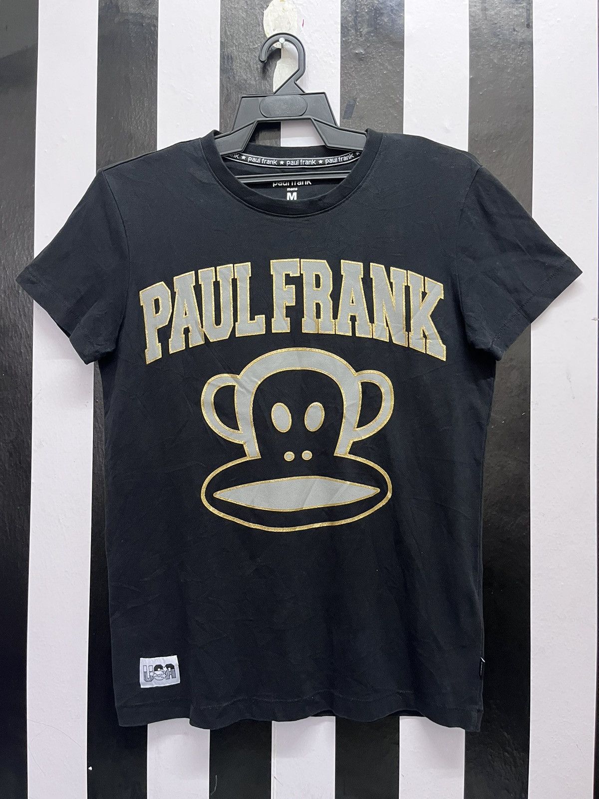 Paul Frank × Vintage RARE VNTG MONKEY PAUL FRANK GLITER TEE Size US M / EU 48-50 / 2 - 1 Thumbnail