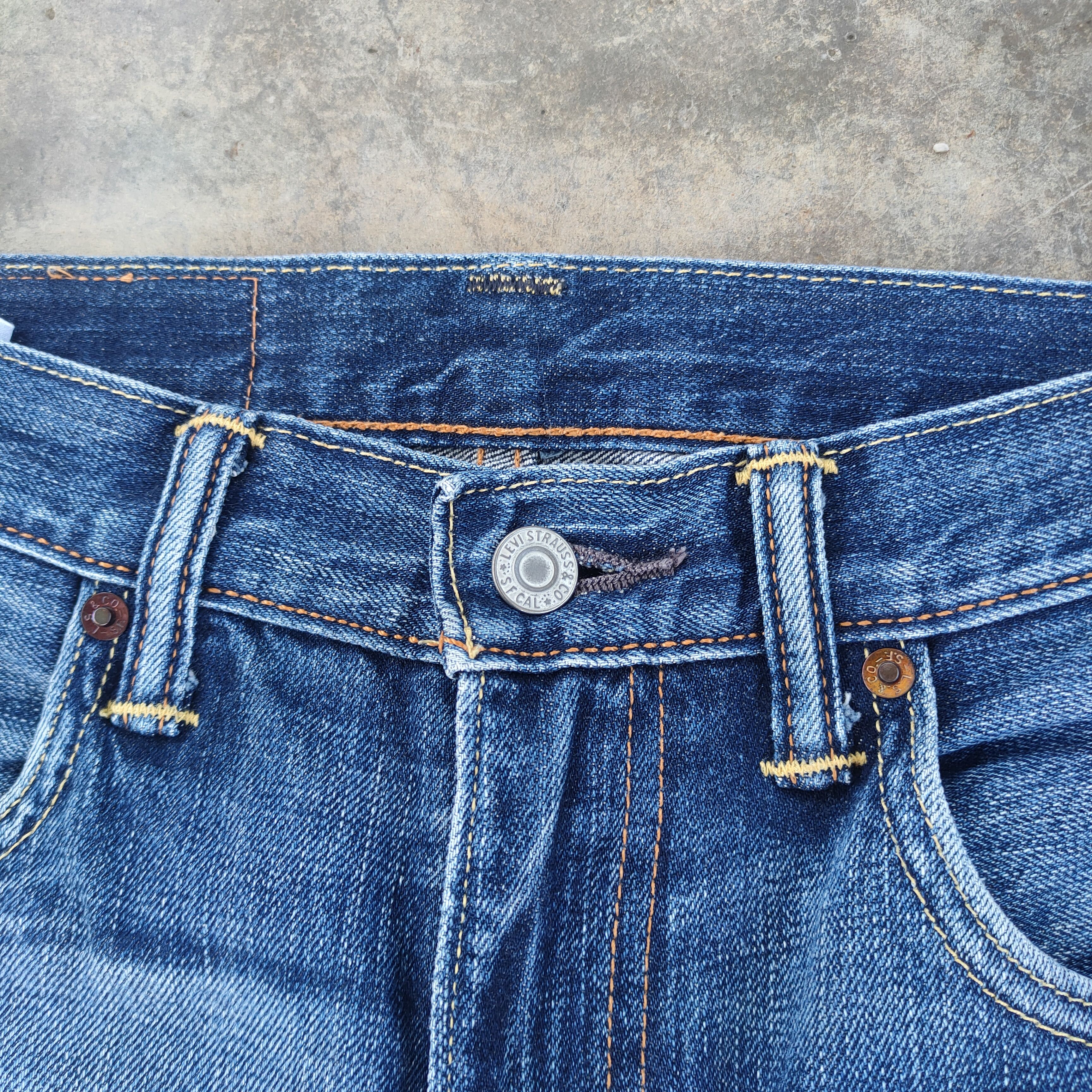 Levi's Vintage Clothing W30 VINTAGE LEVI'S 502 FADED DISTRESSED JEAN DENIM PANTS Size US 30 / EU 46 - 5 Thumbnail
