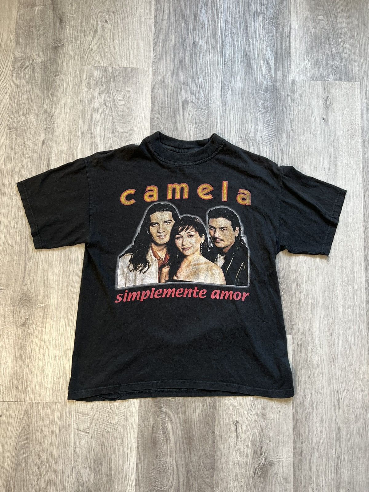 Band Tees 90s Camela Techno T Shirt Size US M / EU 48-50 / 2 - 1 Thumbnail